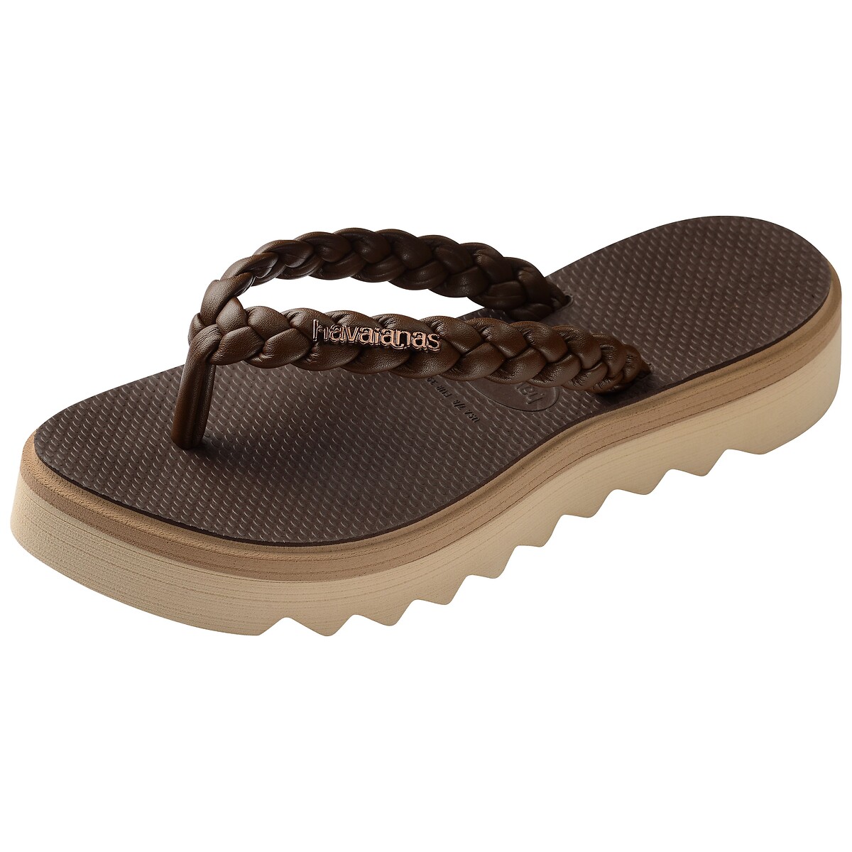 Teenslippers SLIM POINT BOHO kastanje, HAVAIANAS