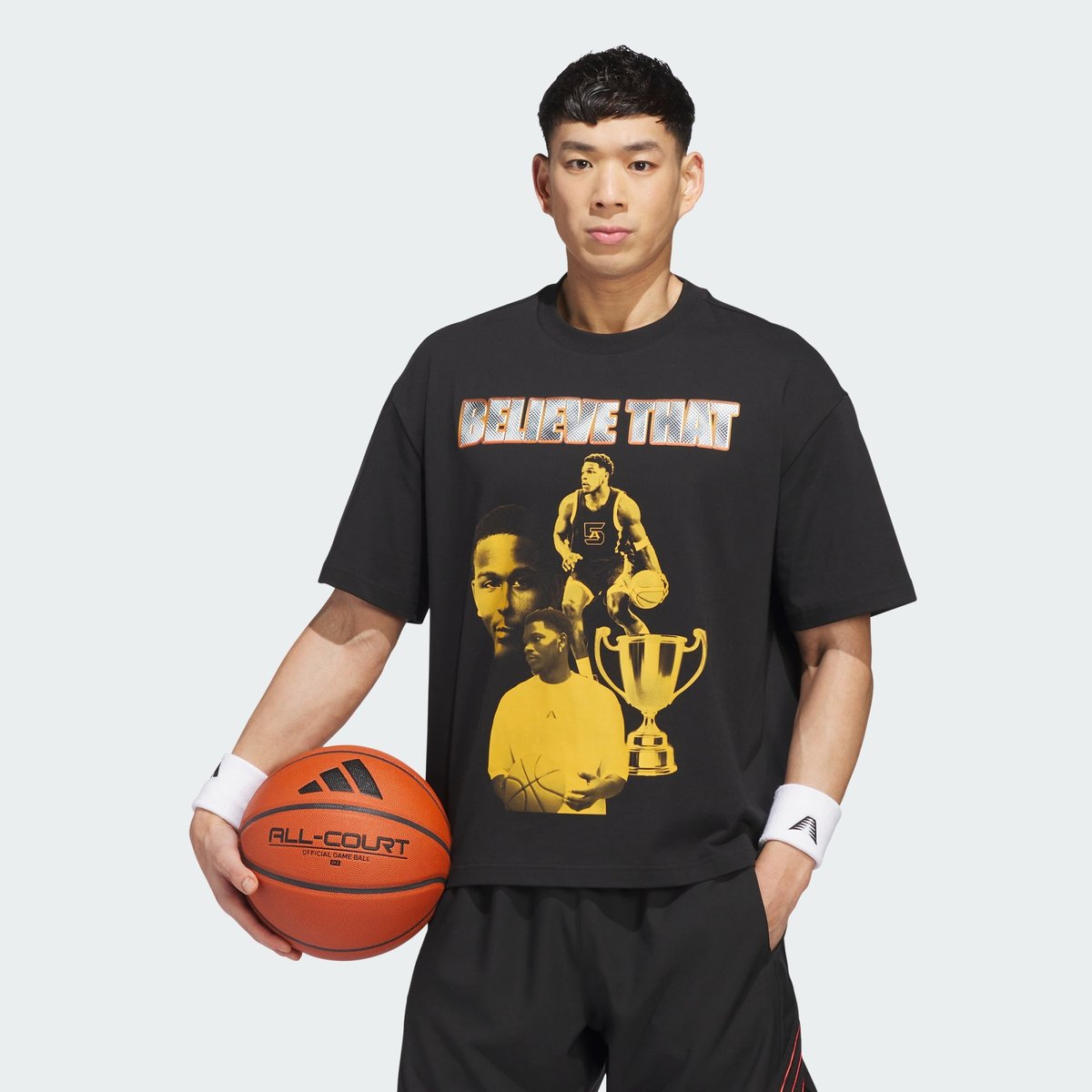 T-Shirt Anthony Edwards Bling T-Shirt Anthony Edwards Bling black, adidas Performance