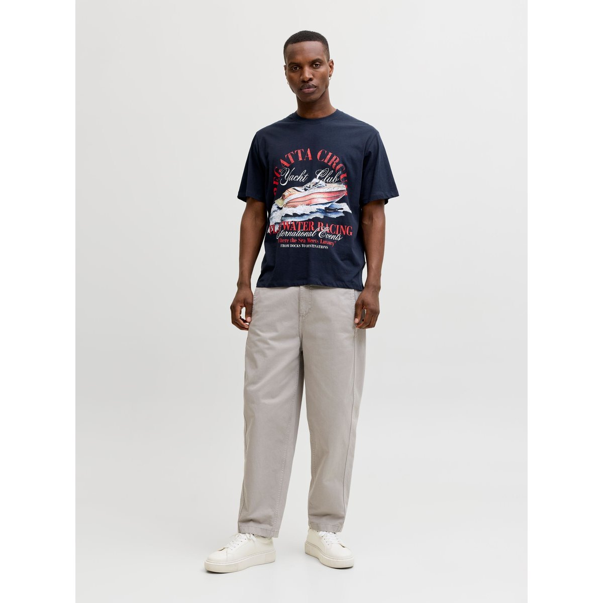 T-Shirt sky captain, JACK & JONES