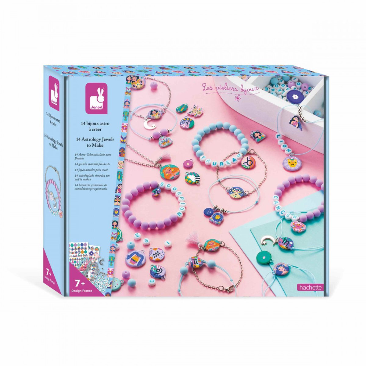 14 Bijoux Astro A Creer multicolore, JANOD
