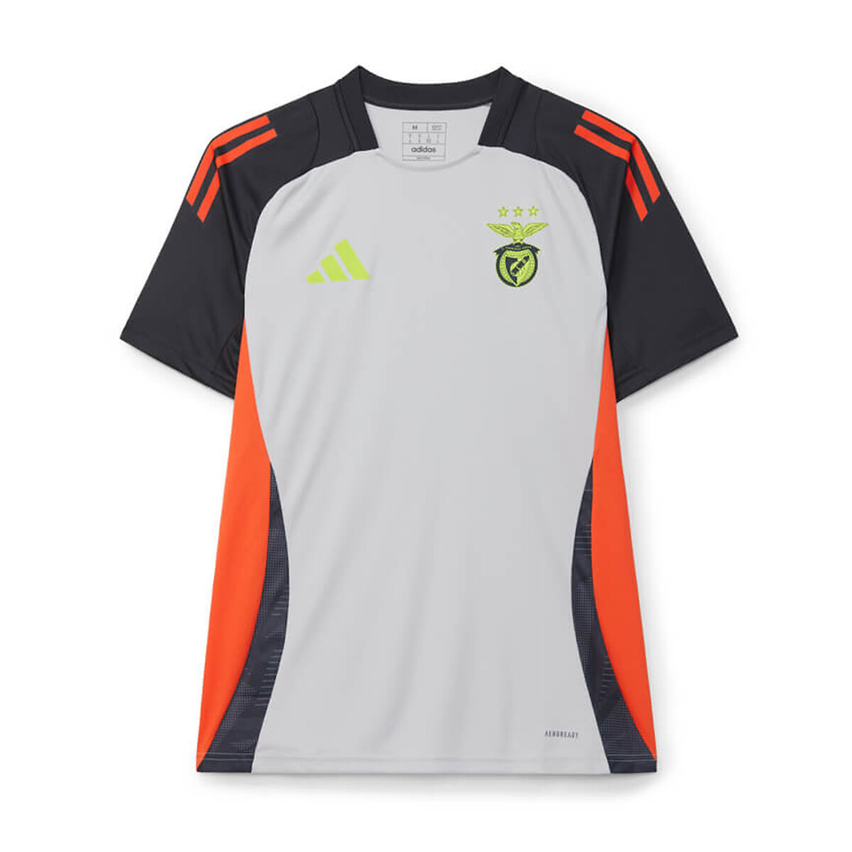 T-shirt Treino Cinza 2024-2025, SL Benfica  cinzento, SL BENFICA