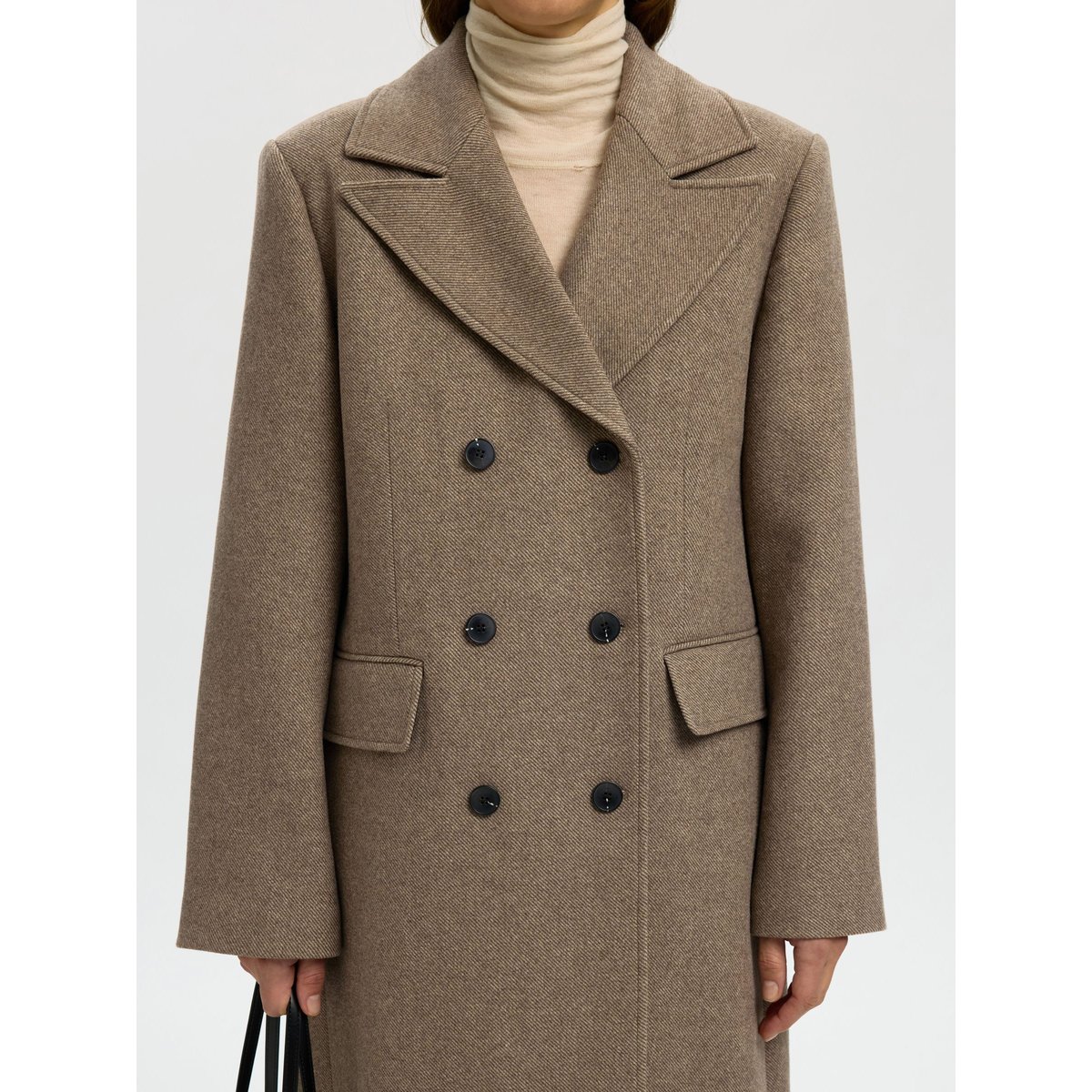 Manteau chocolate chip, SELECTED
