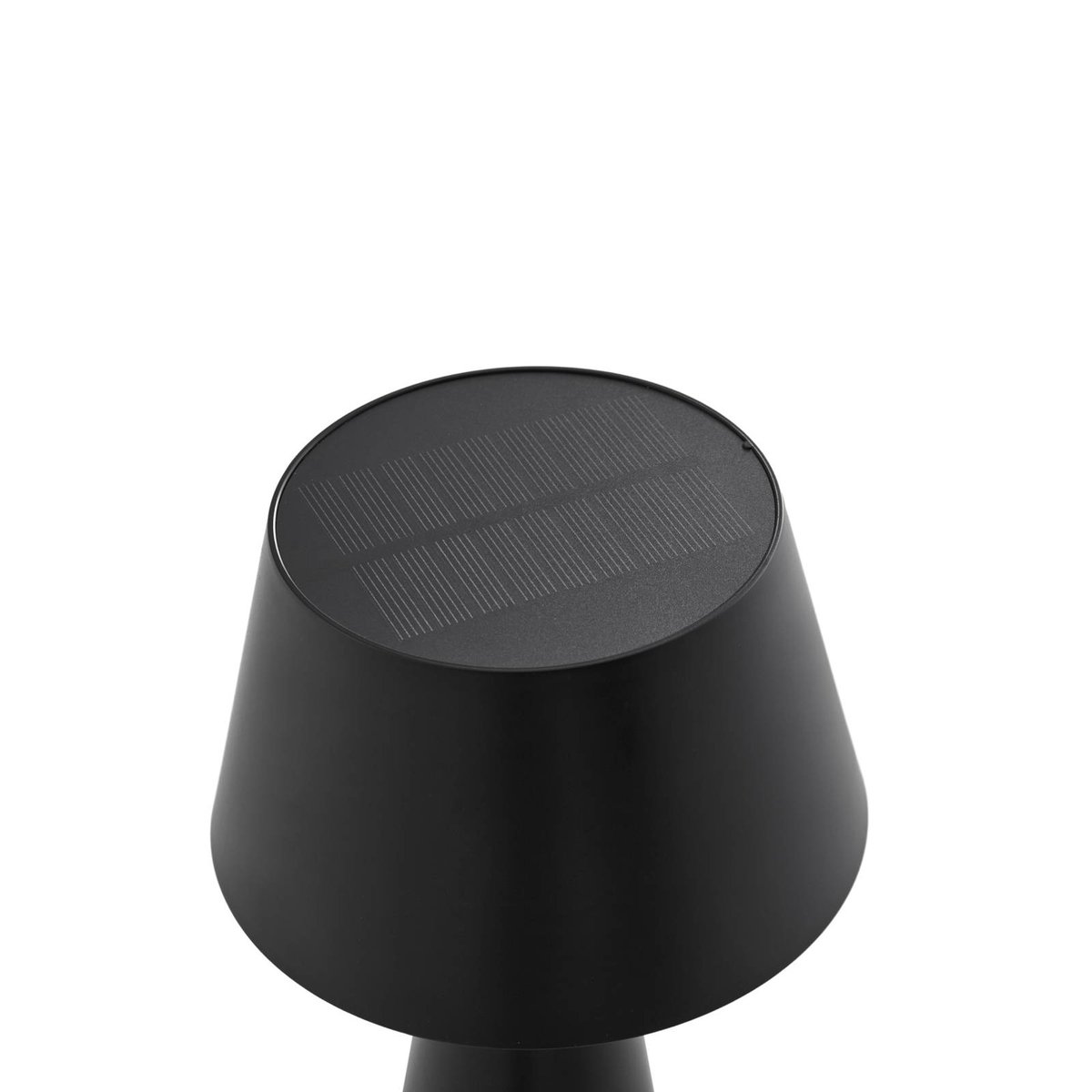 Lampe solaire moderneLED, Lirinor noir, LINDBY