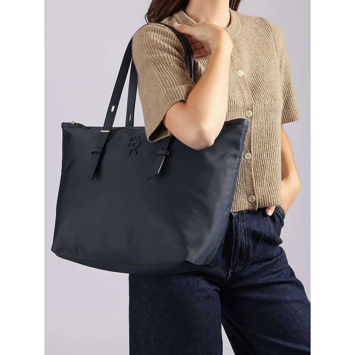 Sac porté épaule Atlas bleu marine, ETRIER