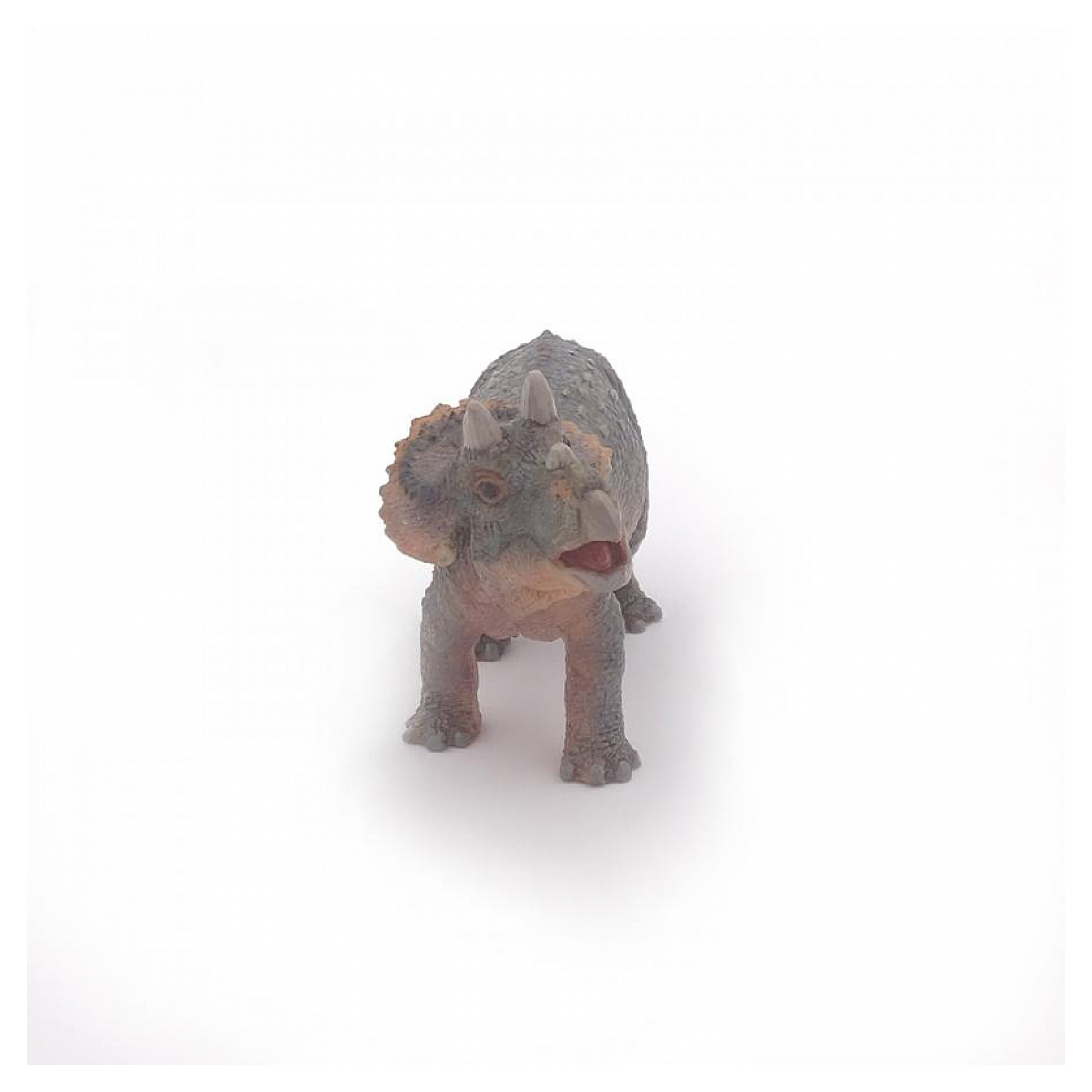 Figurine Jeune tricératops gris, PAPO