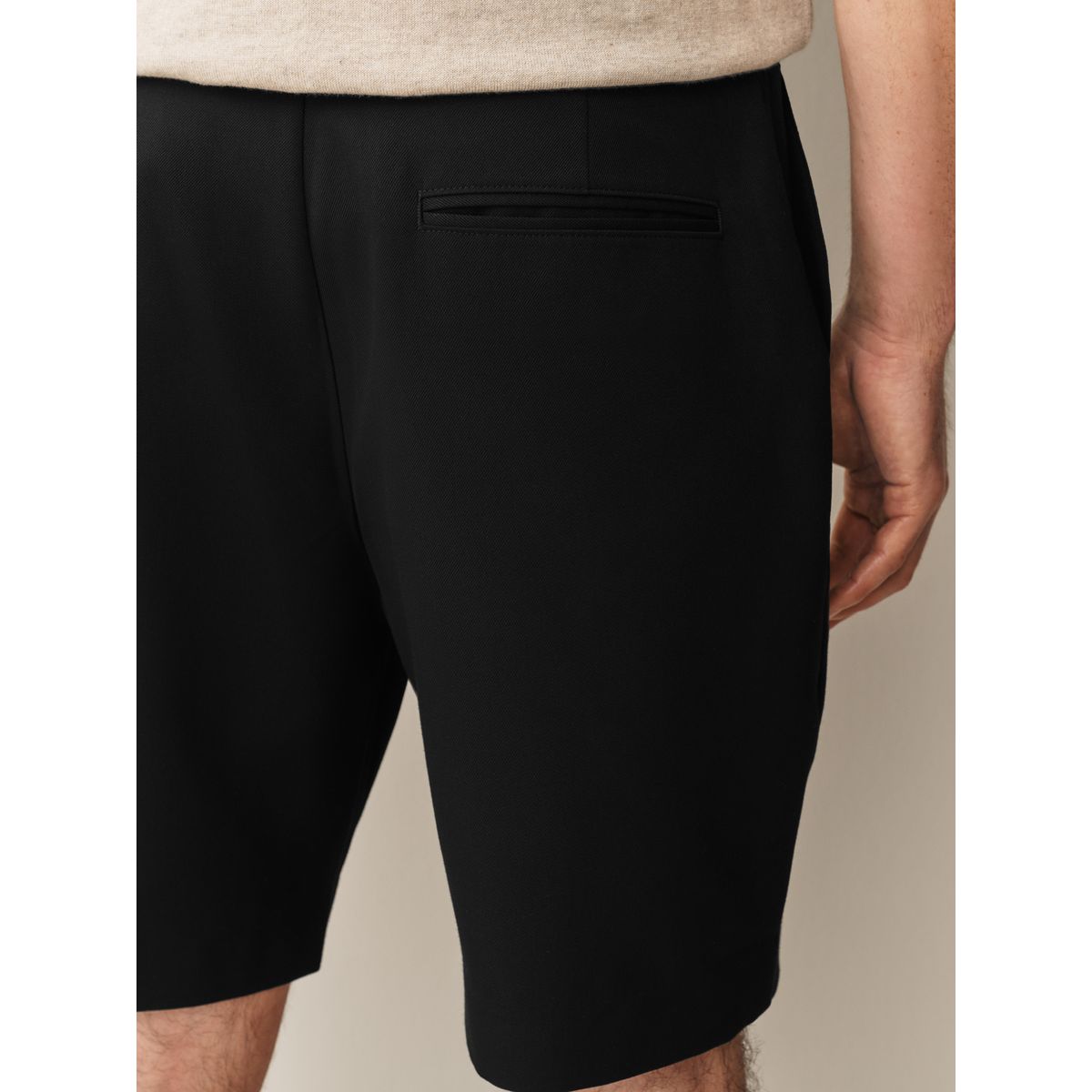Short habillé sans pinces, lot de 2 noir, NEXT