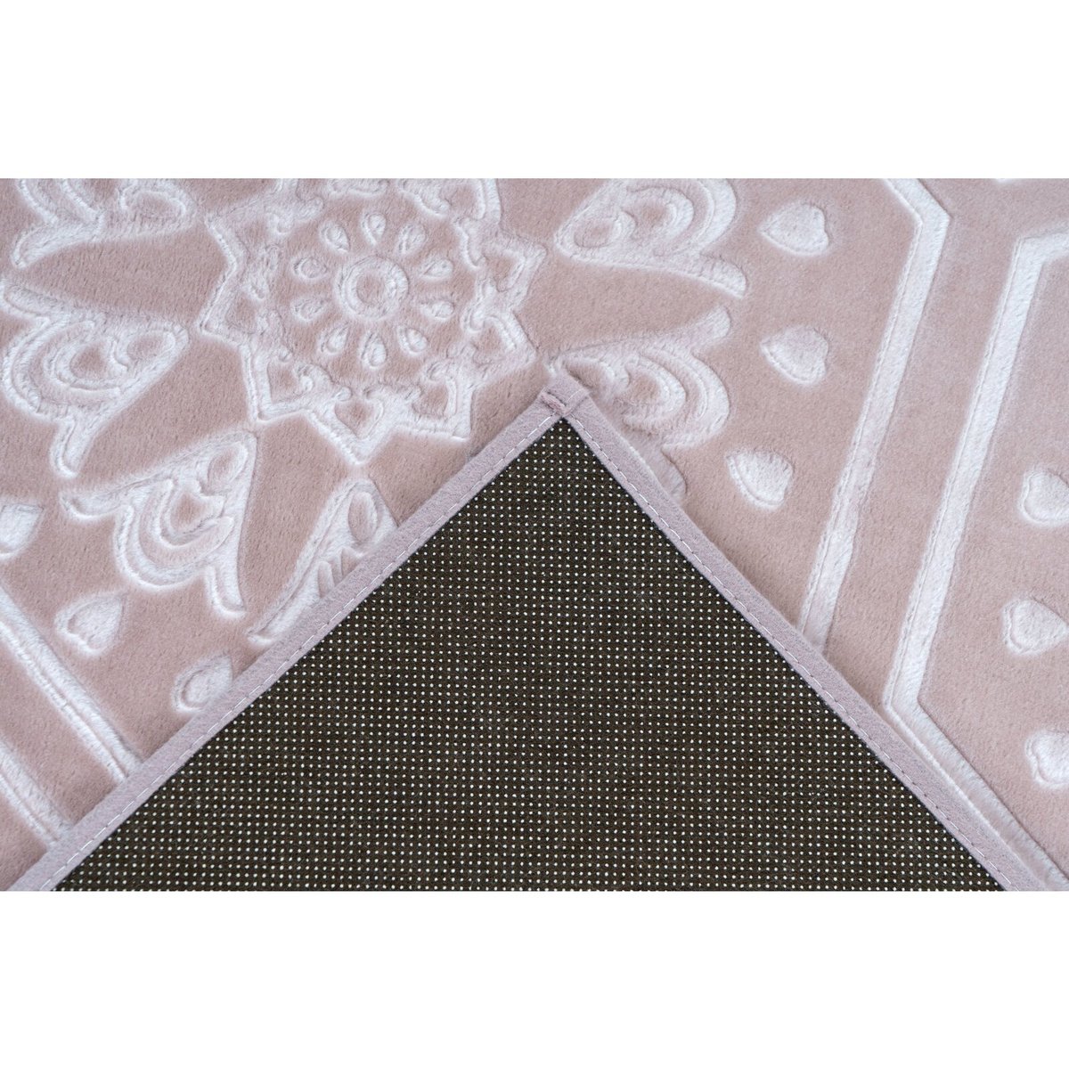 Tapis rectangulaire tufté main, MONROE rose, ARTE ESPINA
