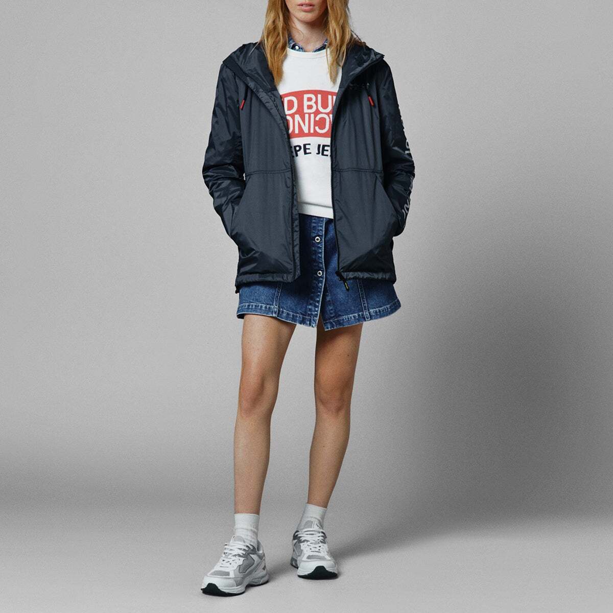 Red Bull Racing Anorakà Fermeture Zip bleu dulwich, PEPE JEANS