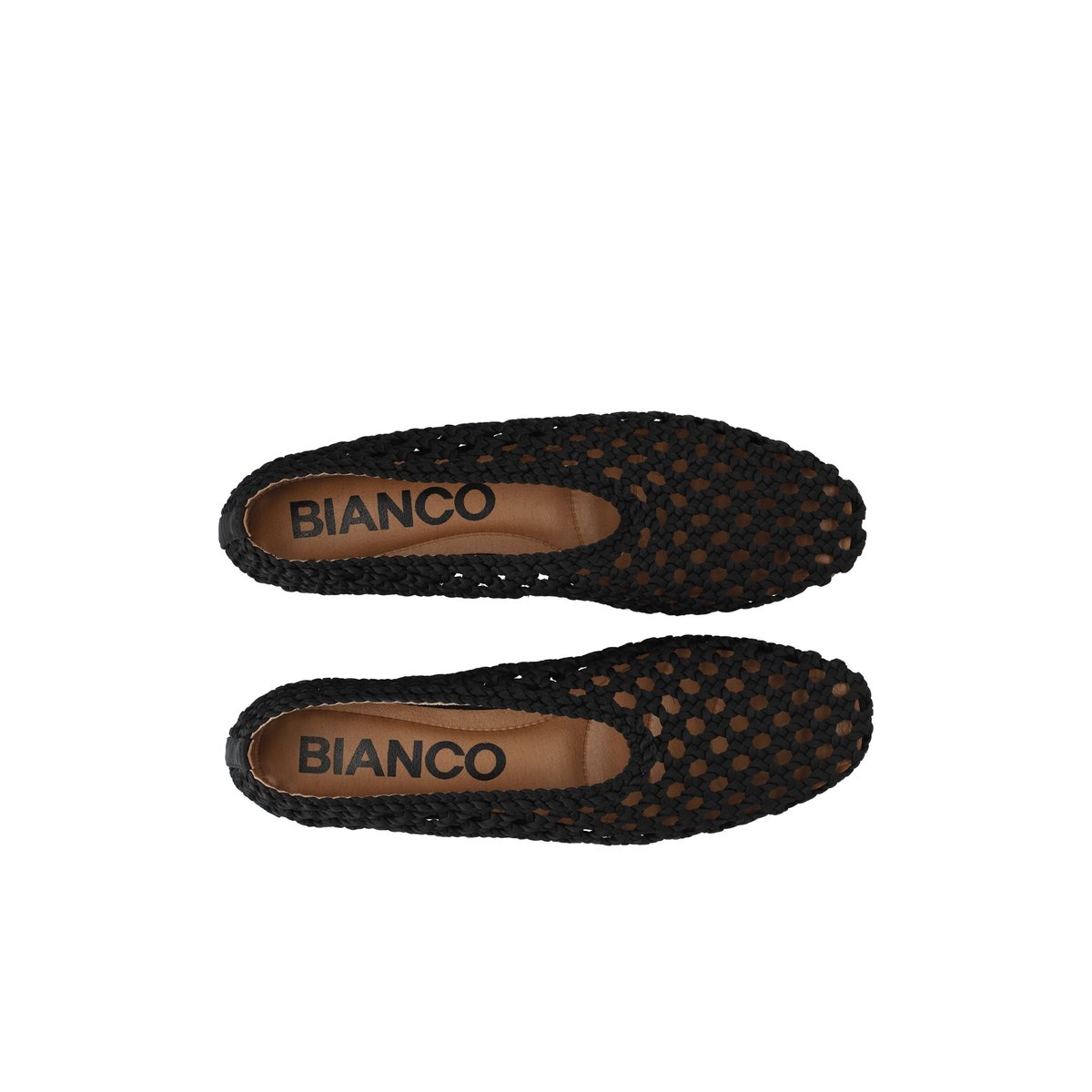 Ballerines black1, BIANCO