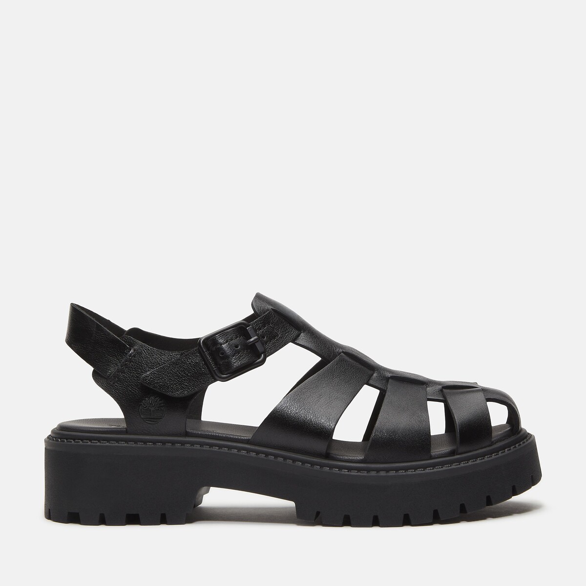 Stone Street Fisherman Leather Sandals black, TIMBERLAND