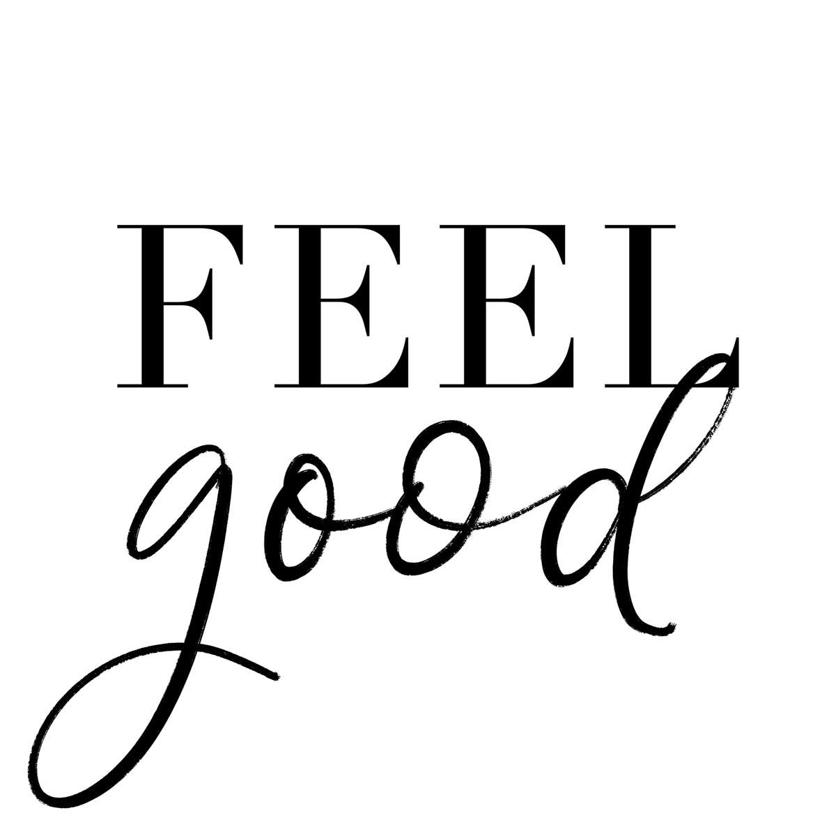 Tableau feel good tableau alu dibond, HEXOA