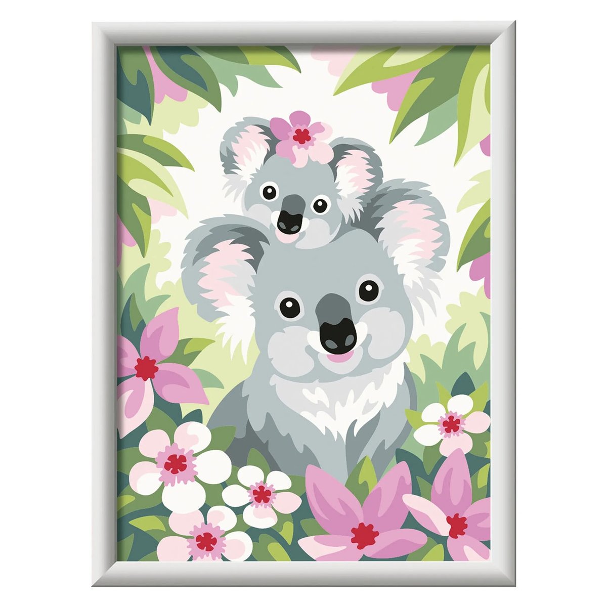Peinture par numéros Maman Koala et bébé multicolore, RAVENSBURGER