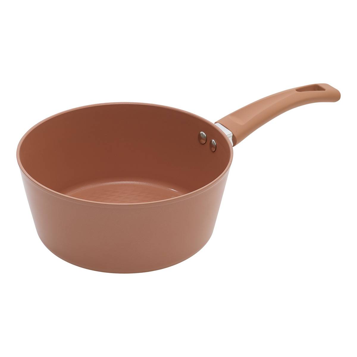 Casserole ronde en aluminium recyclé TOSCANE terracotta, 5FIVE SIMPLY SMART