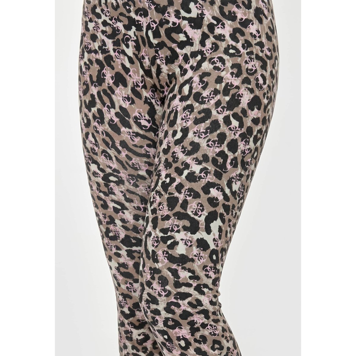 Leggings À Imprimé Animal rose animalier, GUESS KIDS