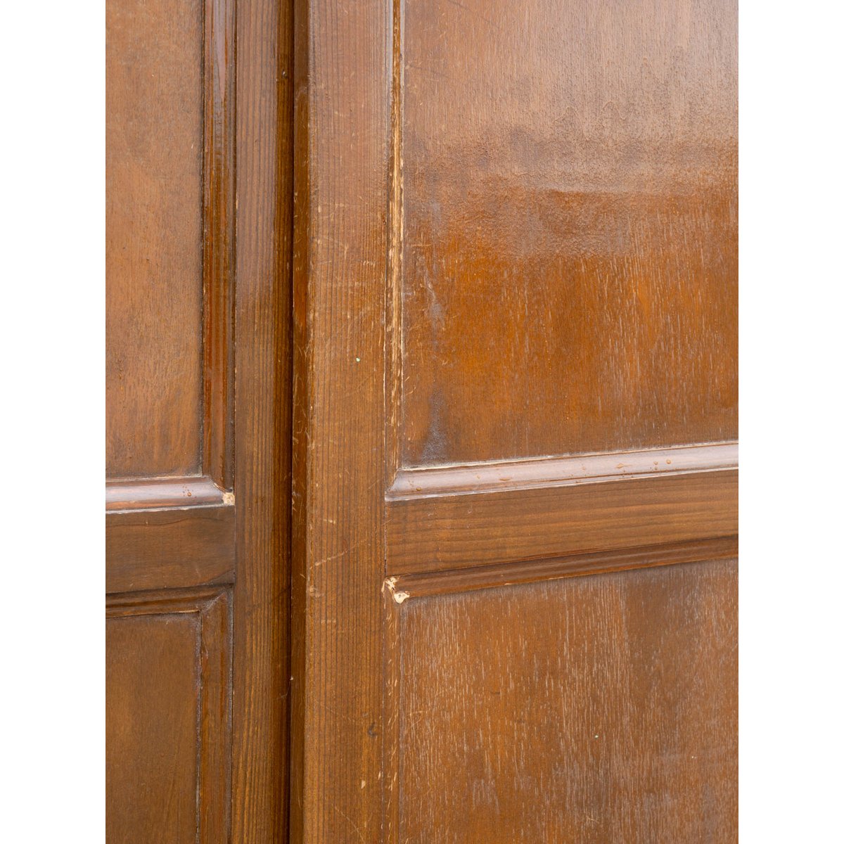 Armoire en bois Blandine N°479 - Bon état bois foncé, DEBONGOUT
