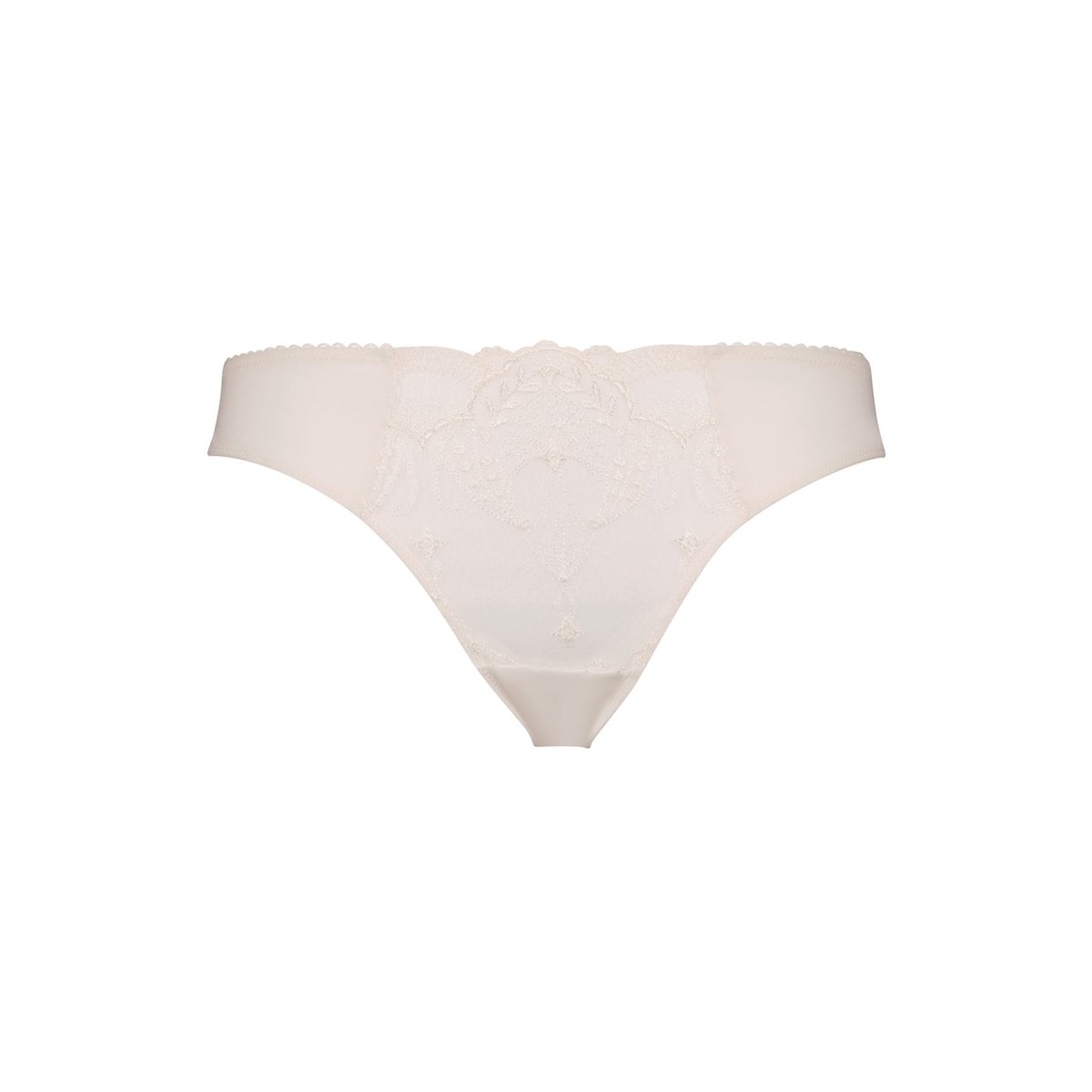 Tanga en broderie POÉSIE lys, MAISON LEJABY