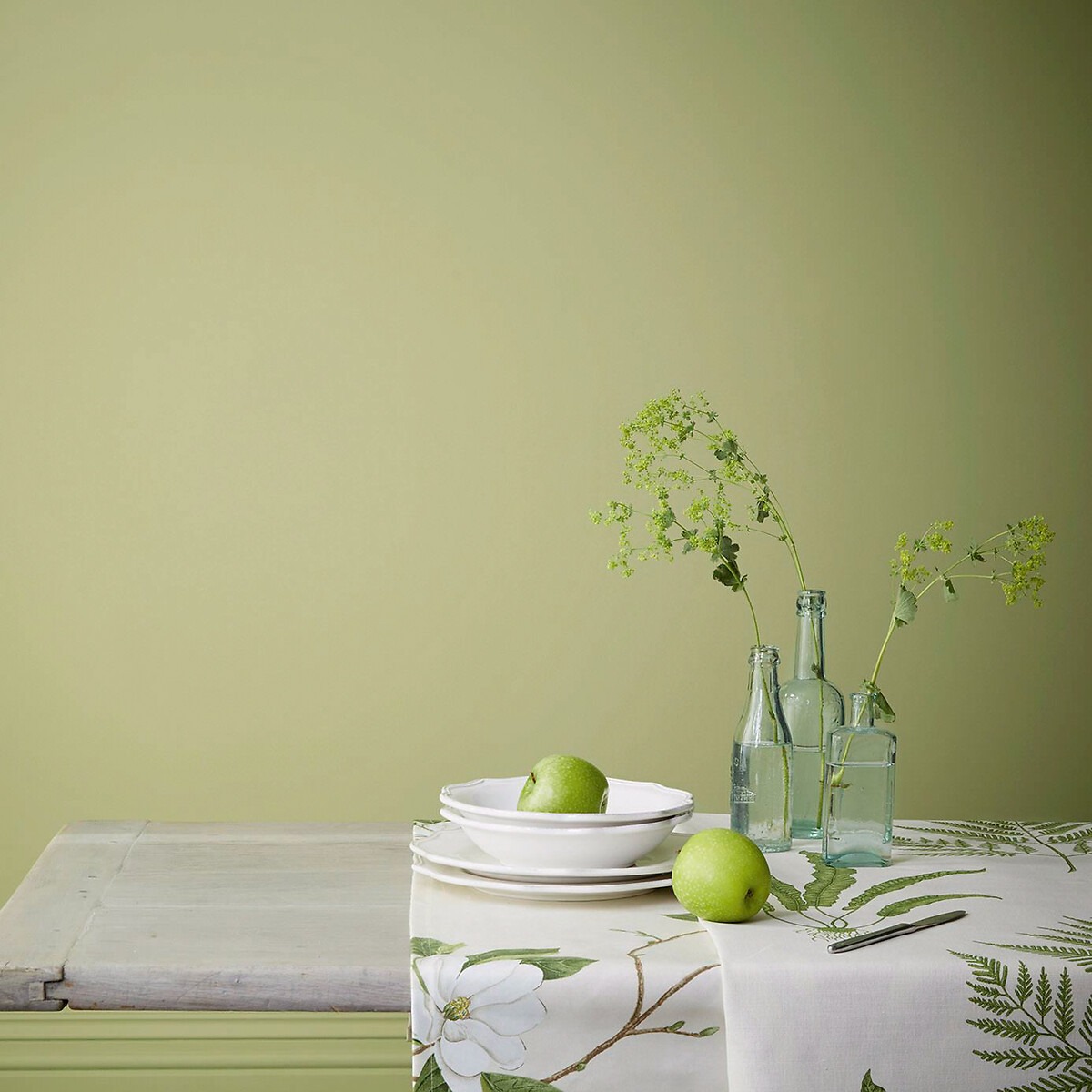 Water Based Eggshell Paint Green Almond green almond, SANDERSON