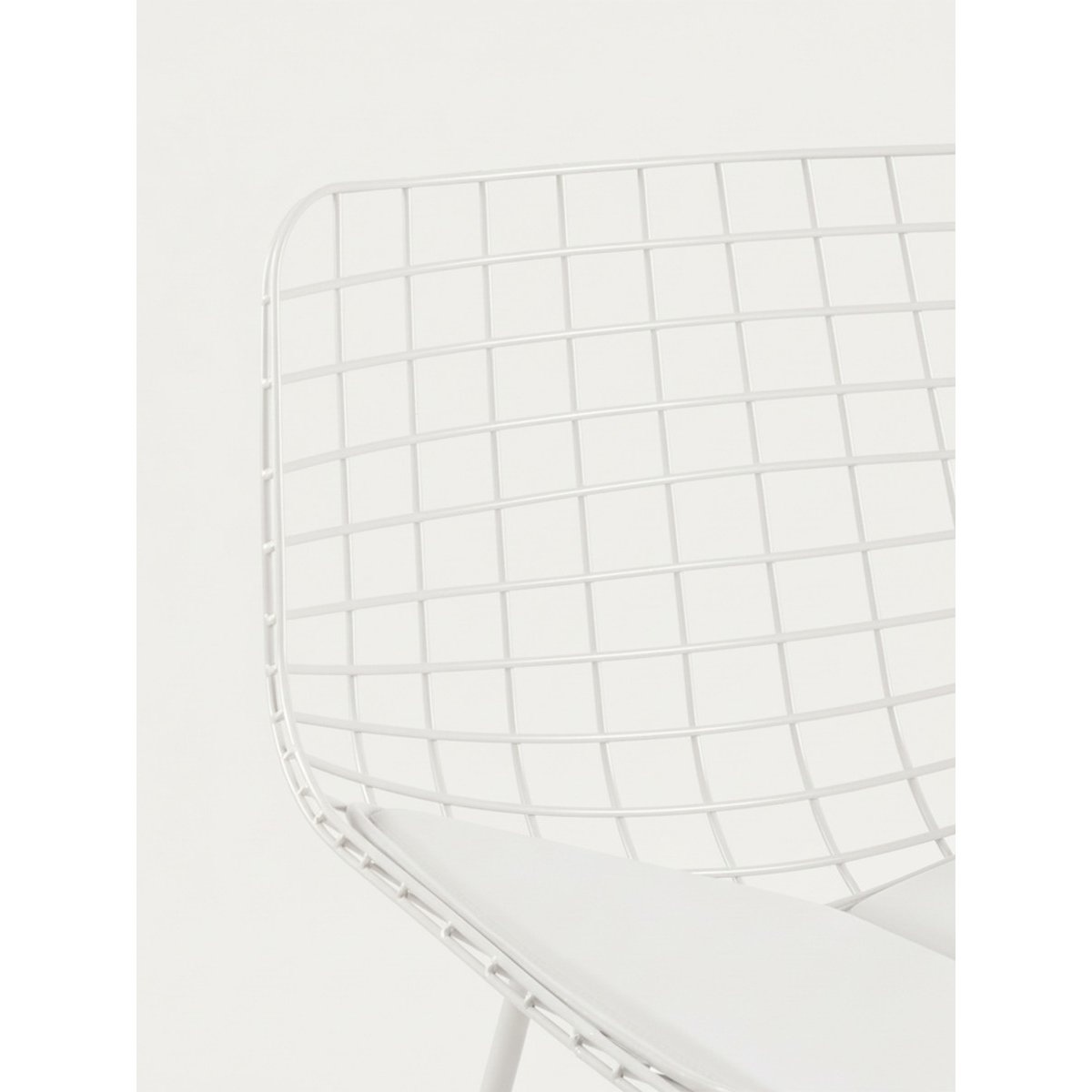 Tabouret Métal - MONDRA blanc, KENAY