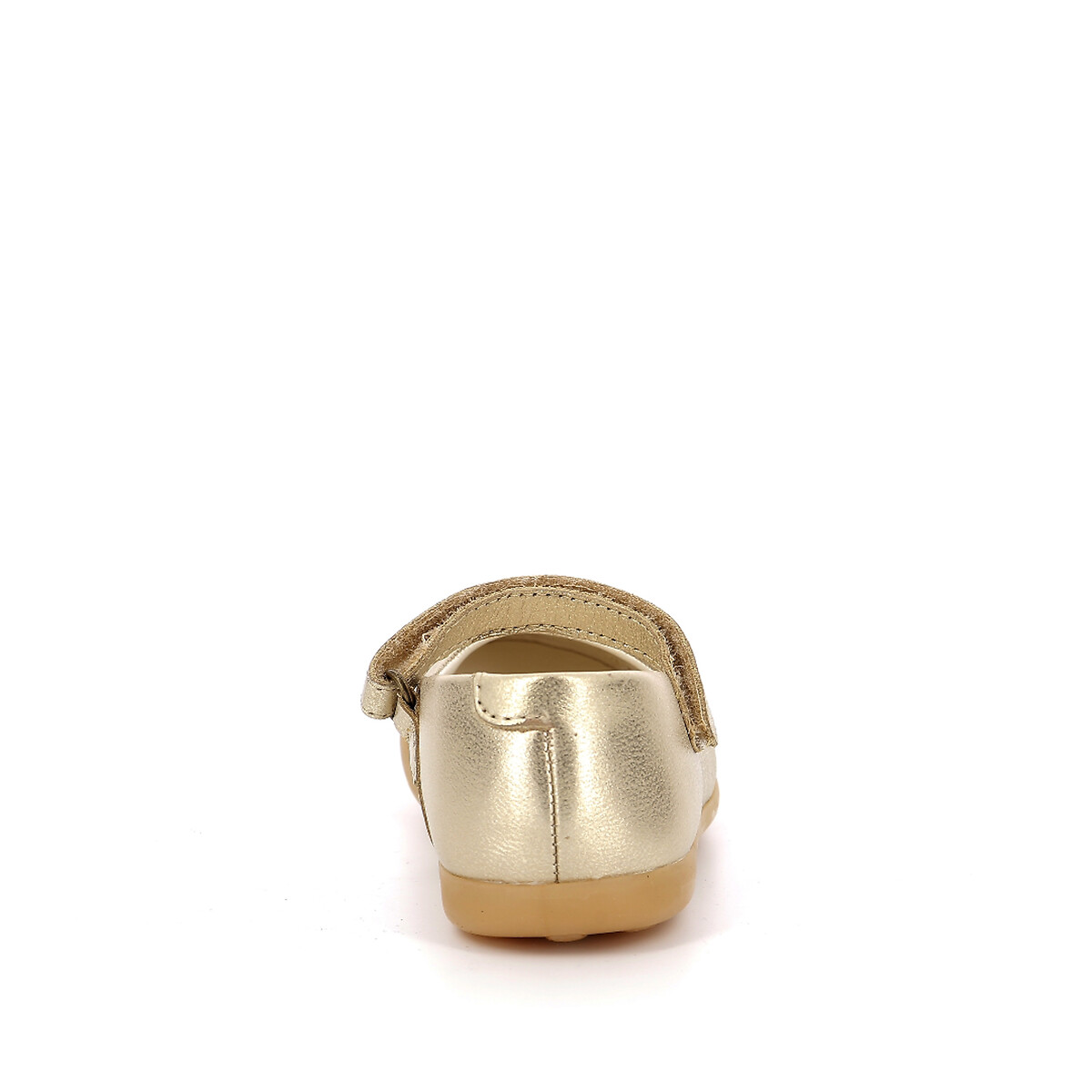 Ballerine in pelle Ambellie oro bianco, KICKERS