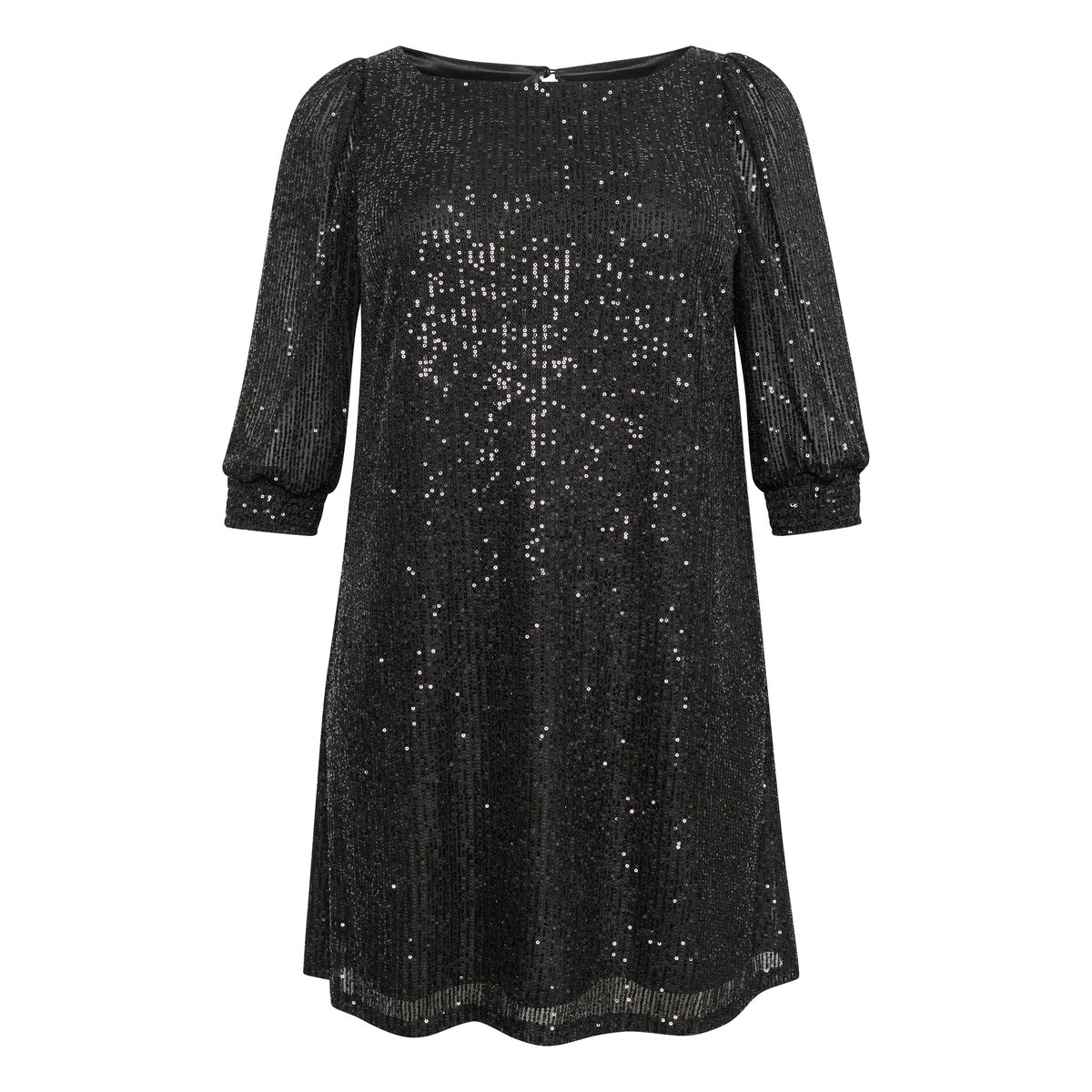 Robe noir black deep, KAFFE CURVE