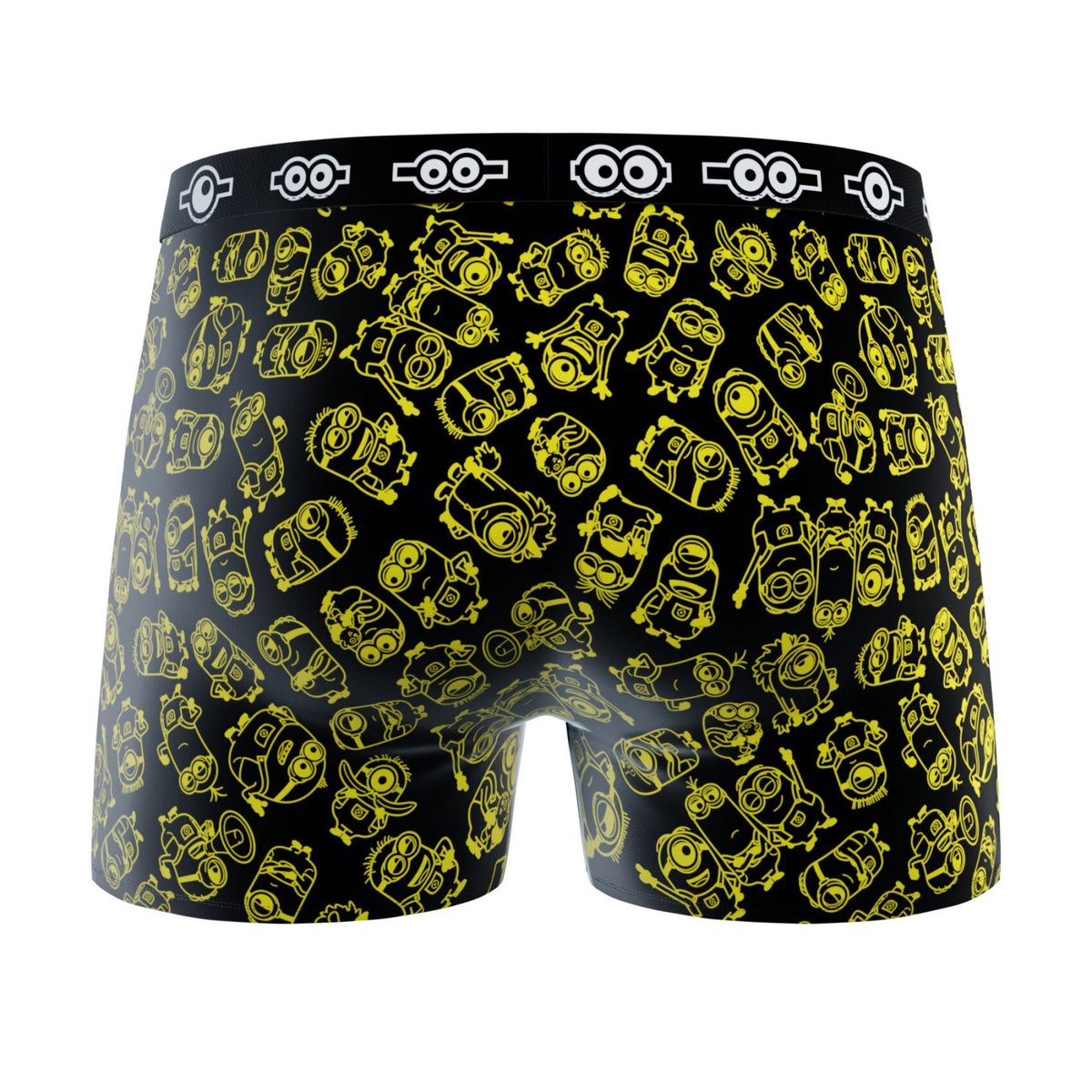 Lot De 4 Boxers Les Minions noir/jaune/rose, LES MINIONS