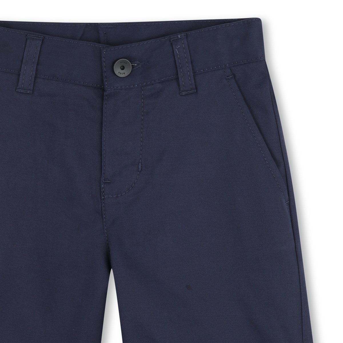 Bermuda chino bleu cargo, BOSS KIDSWEAR