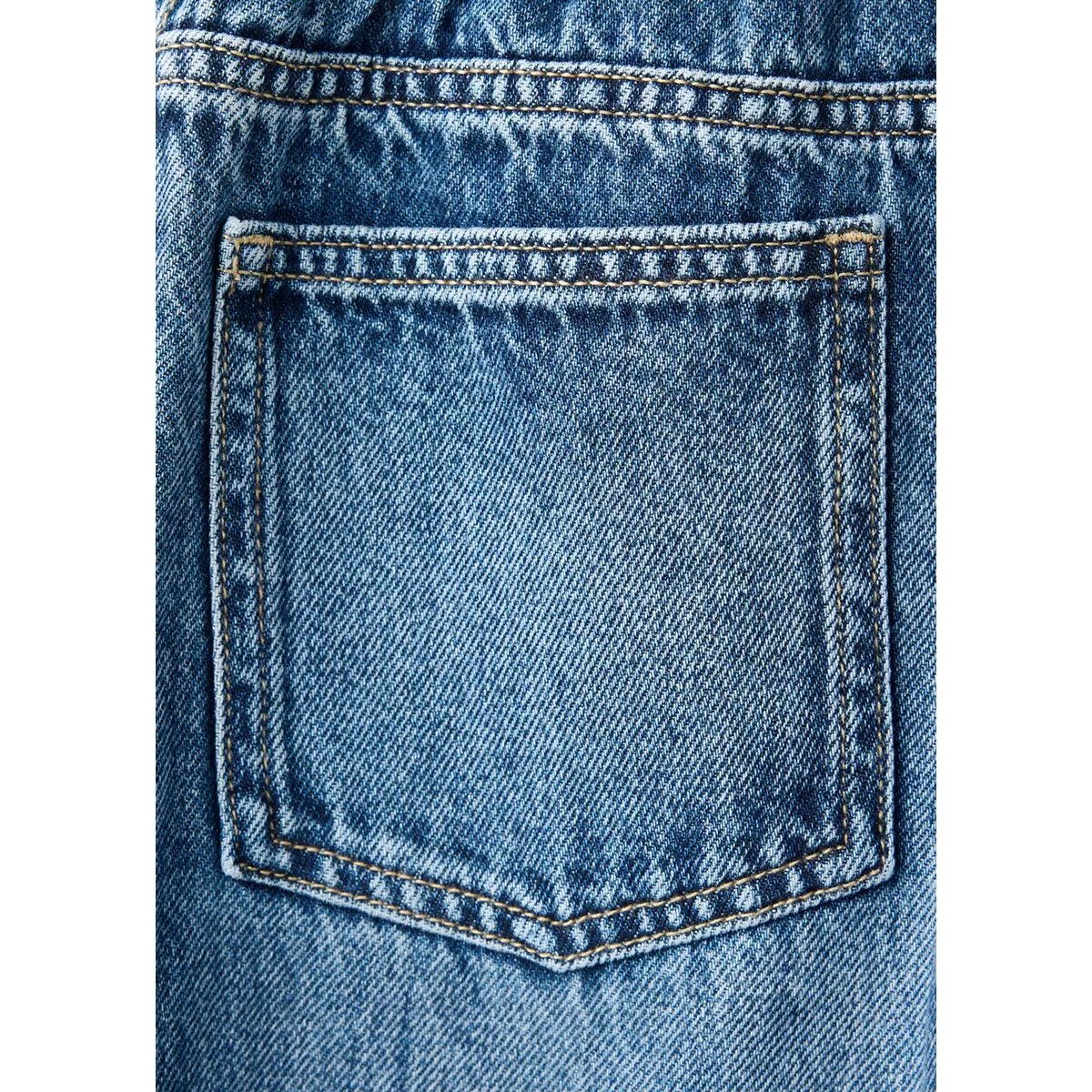 Jean wide leg bleu foncé, MANGO KIDS