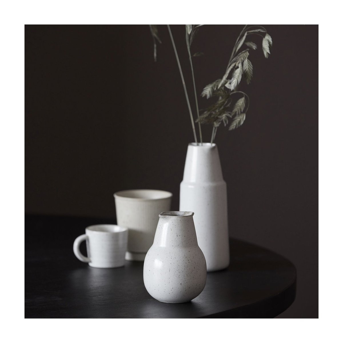 Carafe Pion 18 cm blanc, HOUSE DOCTOR
