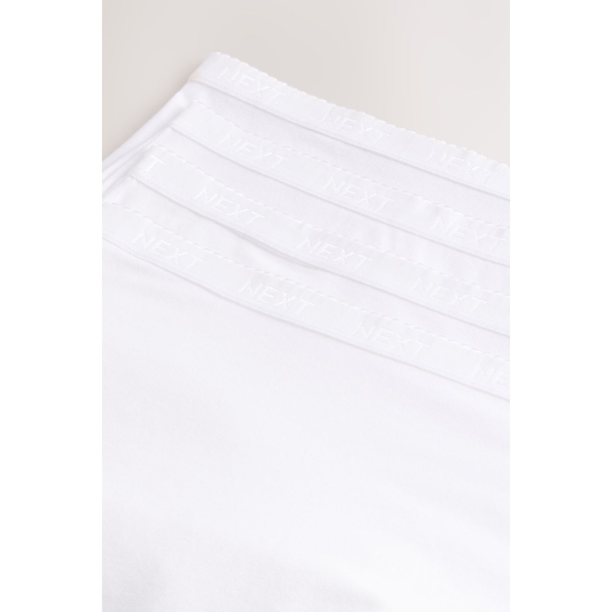 Culotte en coton à logo, lot de 4 logo blanc, NEXT