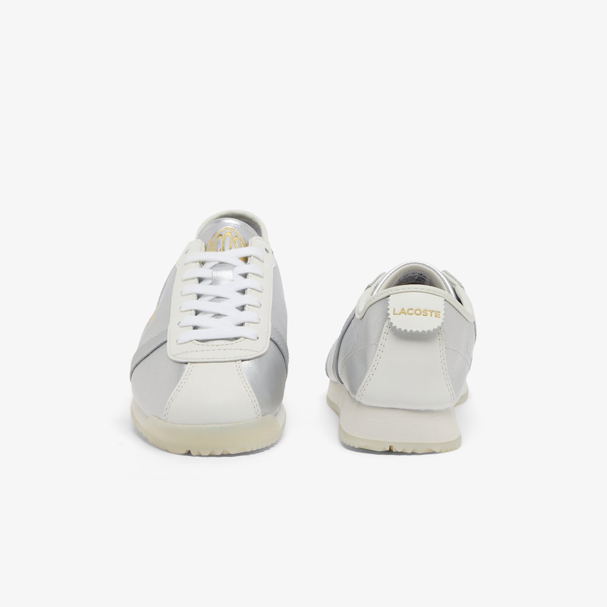 Sneakers Club-Low femme en cuir blanc-108, LACOSTE