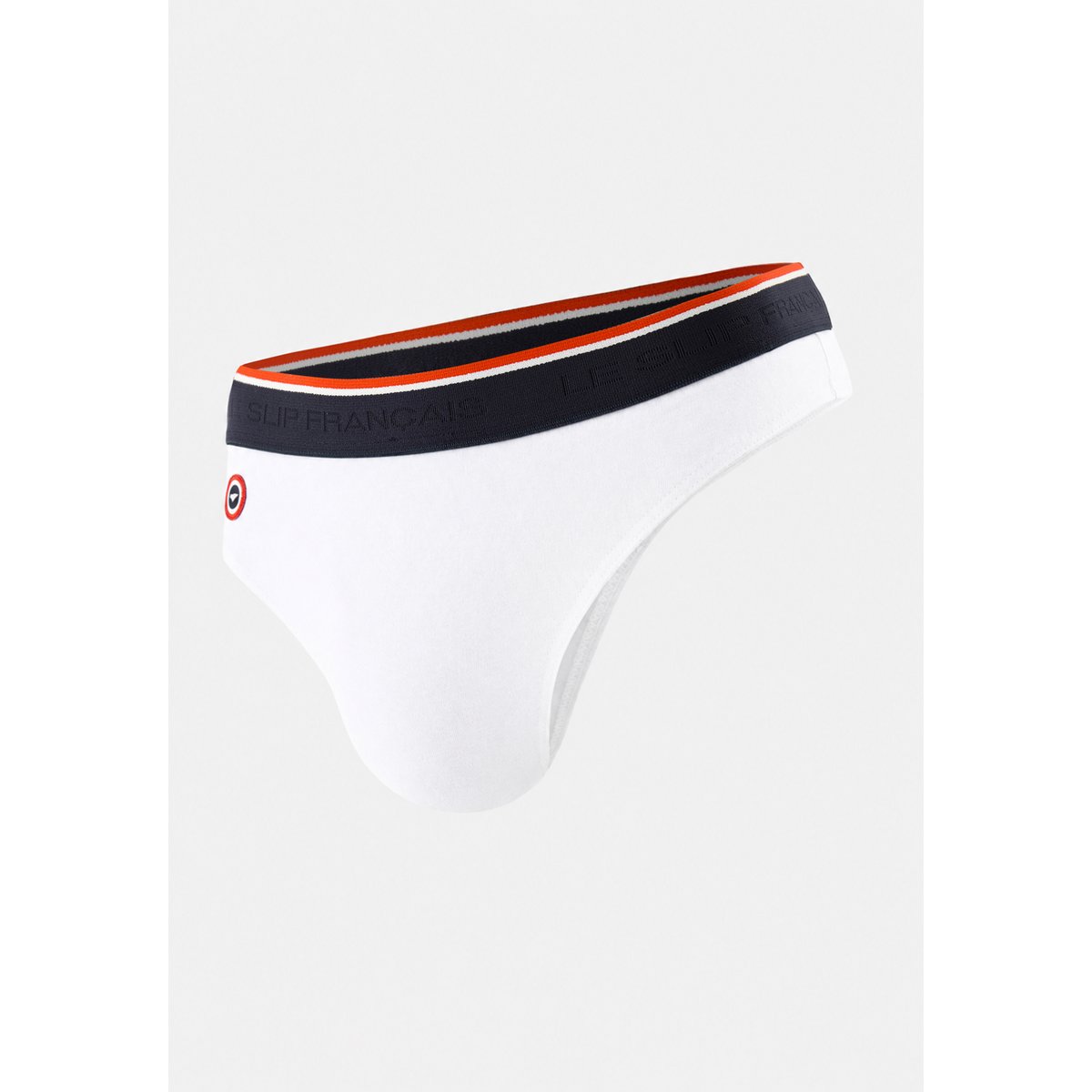 String en coton Loic bleu marine, LE SLIP FRANCAIS