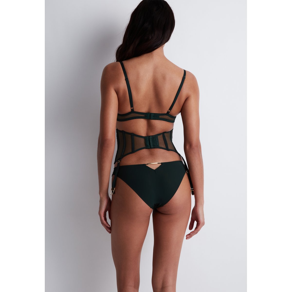 Culotte bresilienne Into The Groove vert, AUBADE
