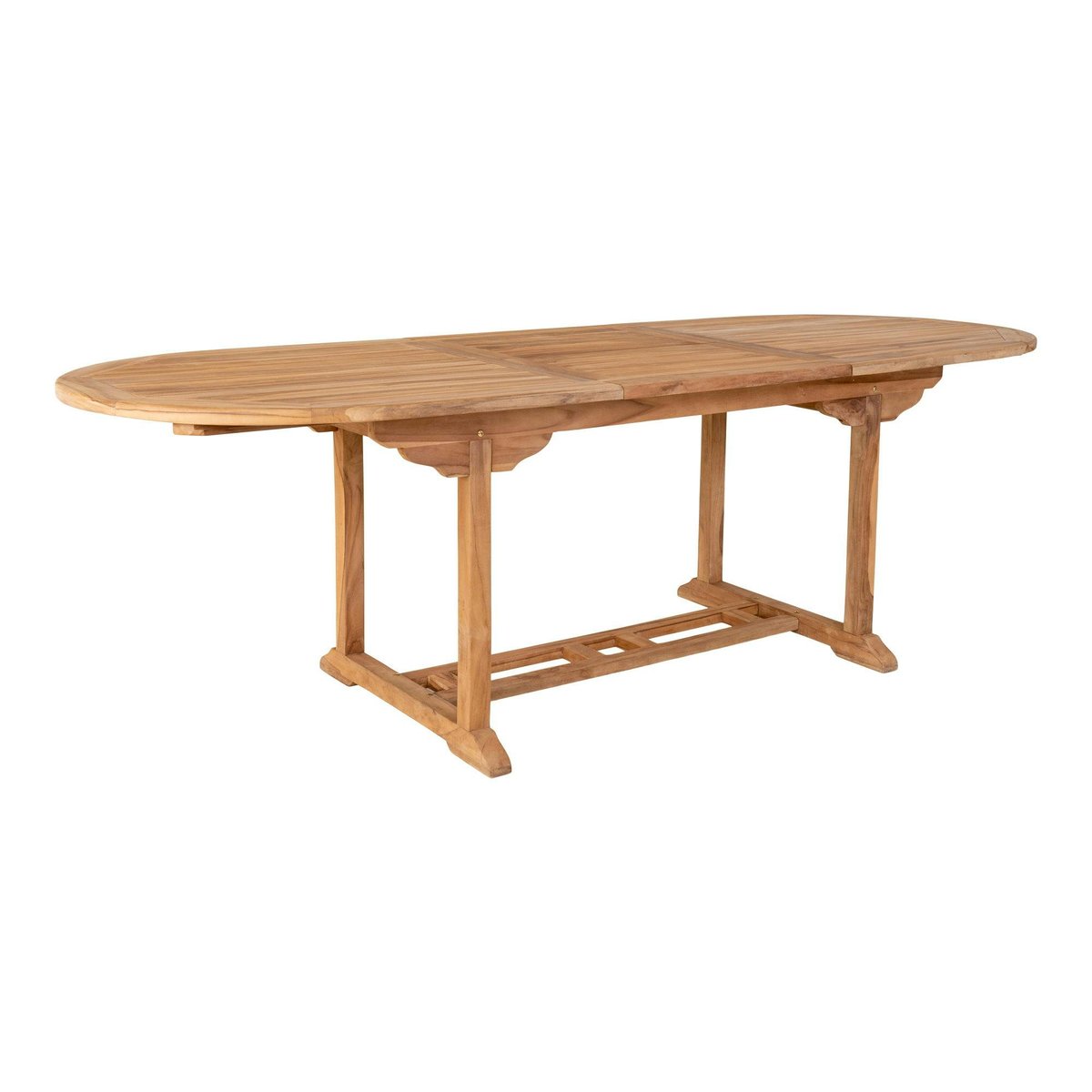 Table de jardin en teck extensible 180/240 KUTA bois naturel, PIER IMPORT