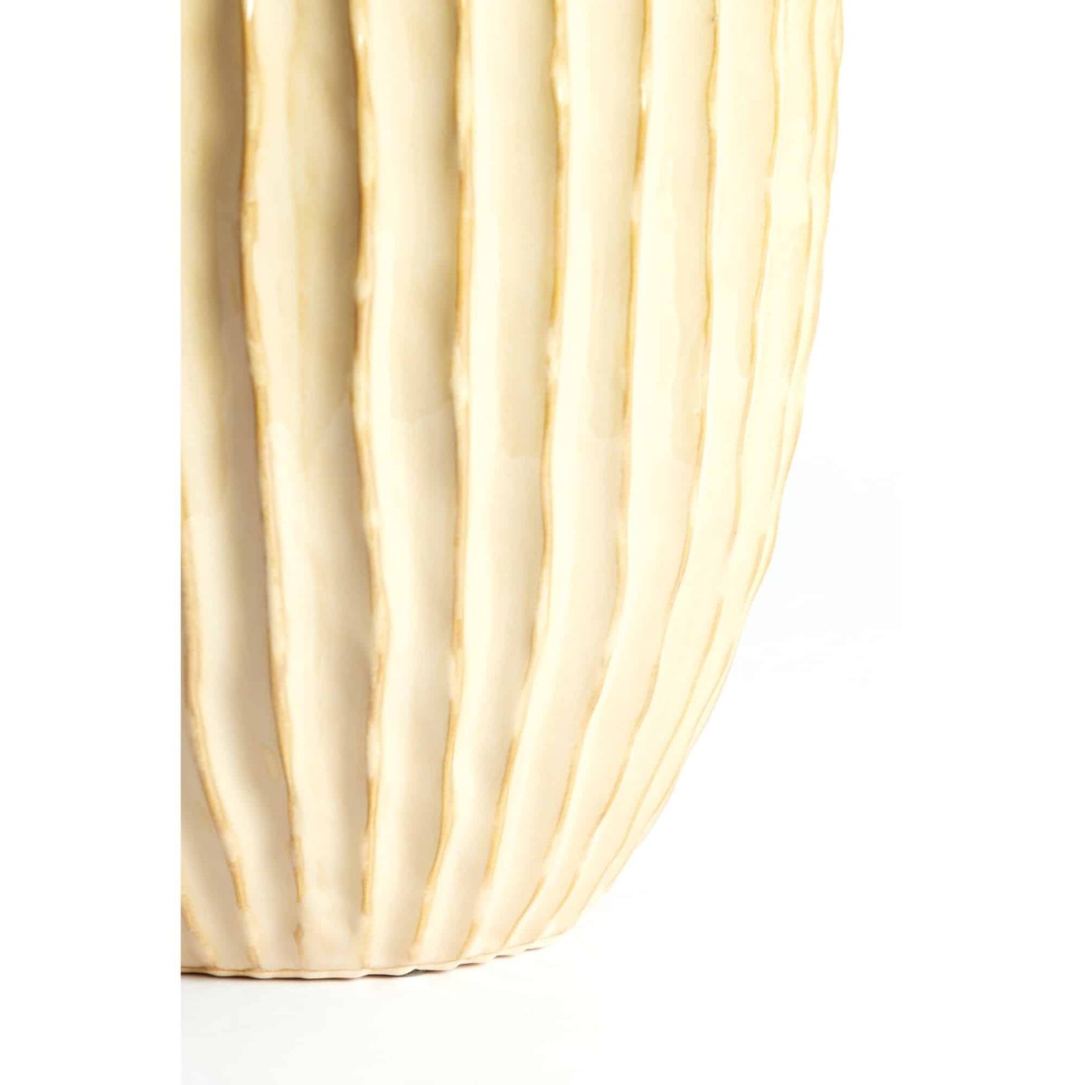 Vase Céramique TALEA beige, LIGHT & LIVING 