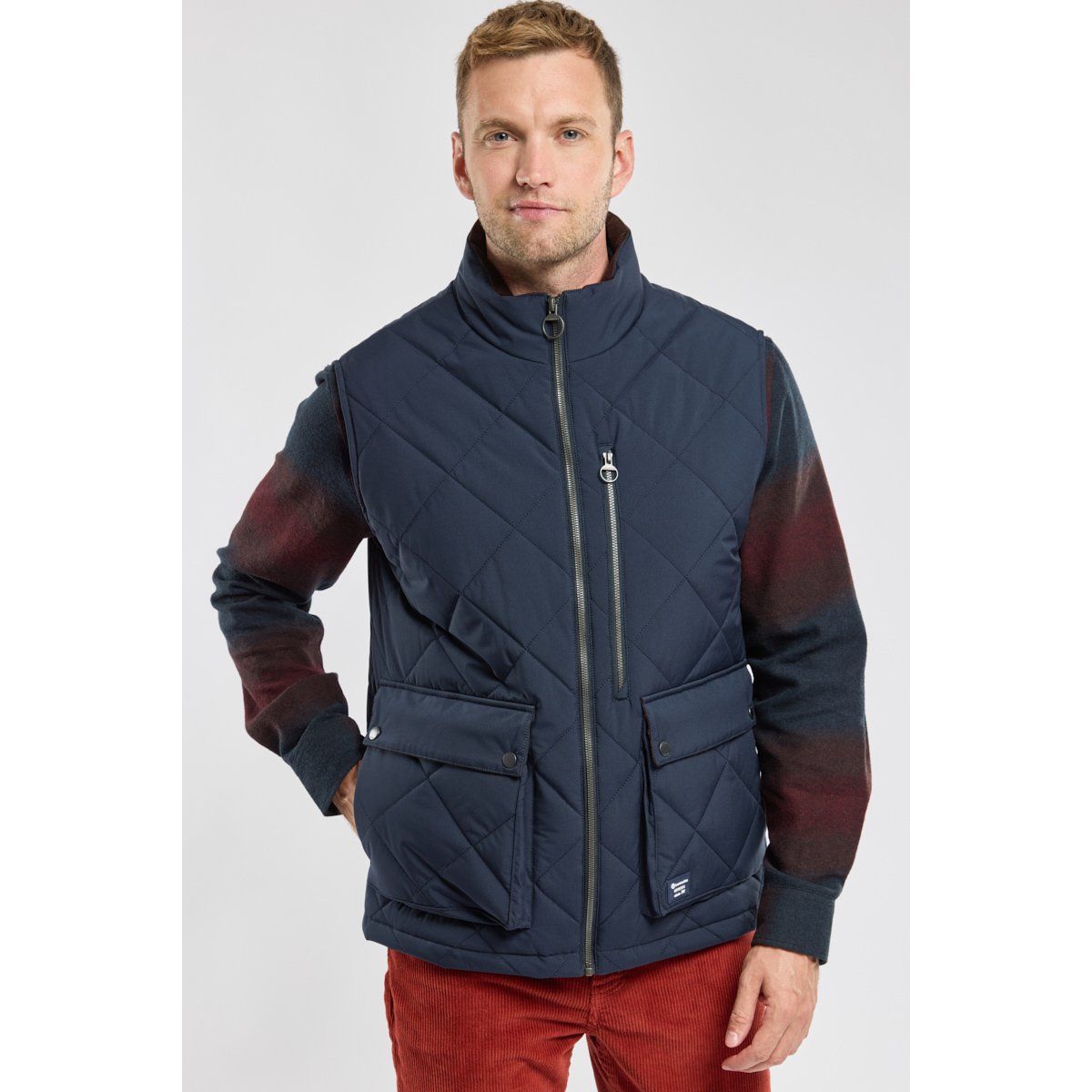 Veste sans manches HELIX navy, BERMUDES