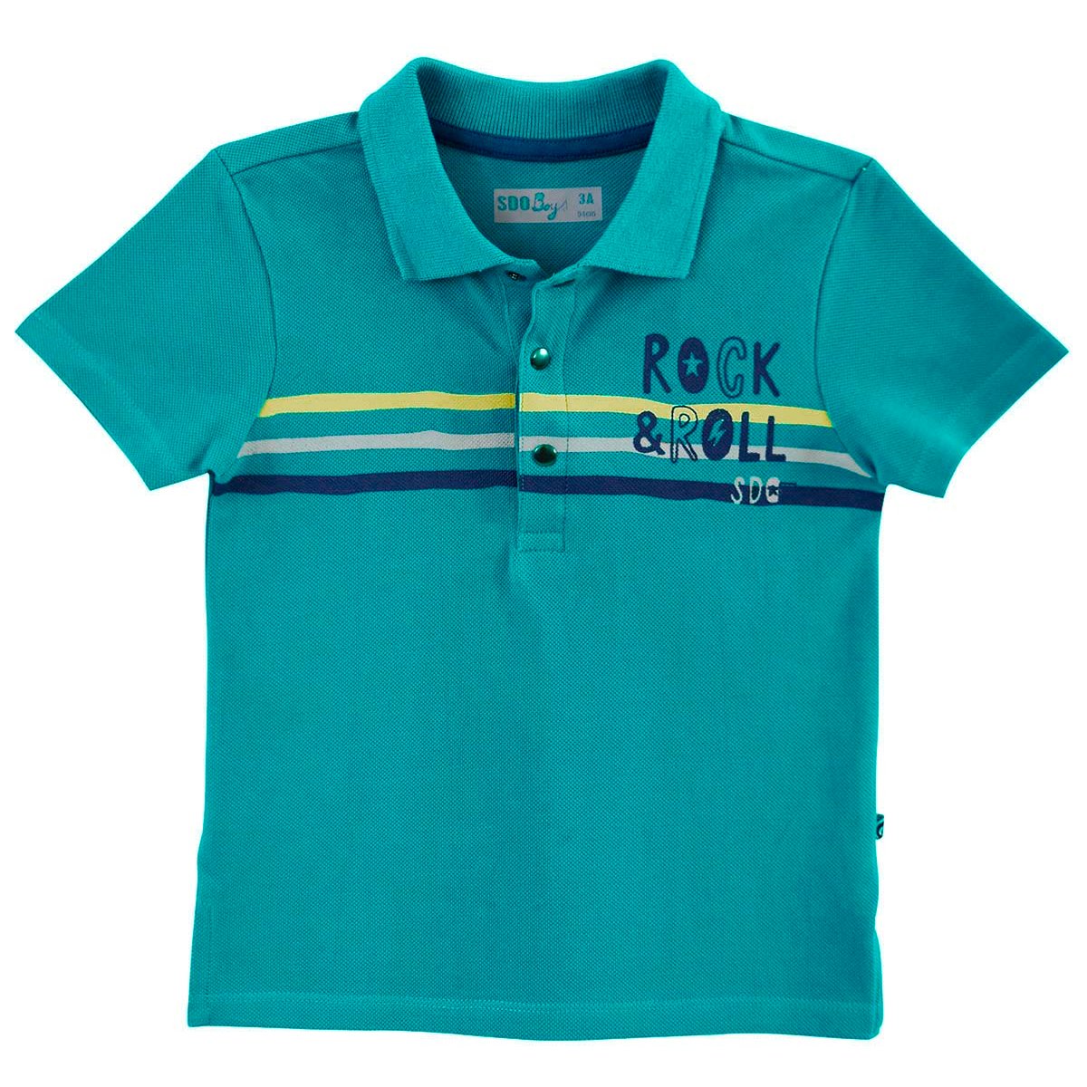 Polo coton carcassone bleu, SUCRE D'ORGE
