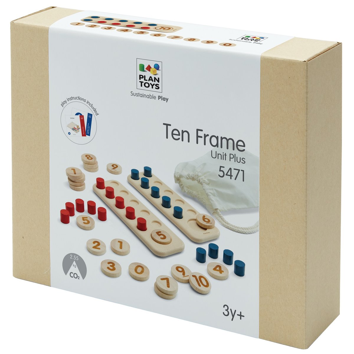 Apprendre à compter beige, PLAN TOYS