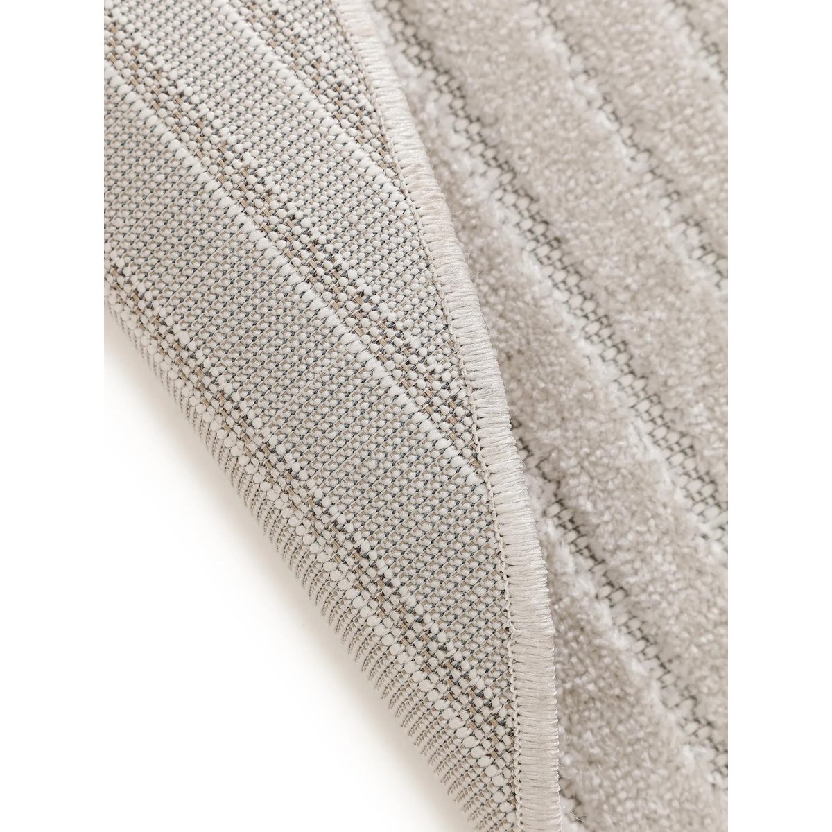 Tapis d'extérieur & intérieur rond MARS crème, BENUTA