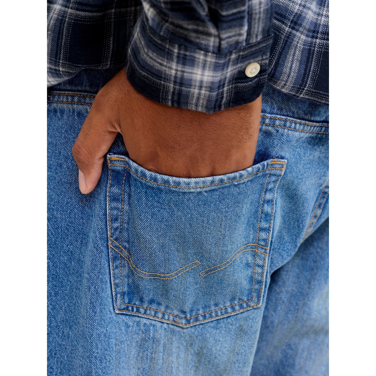 Jean Coupe Décontractée blue denim, JACK & JONES