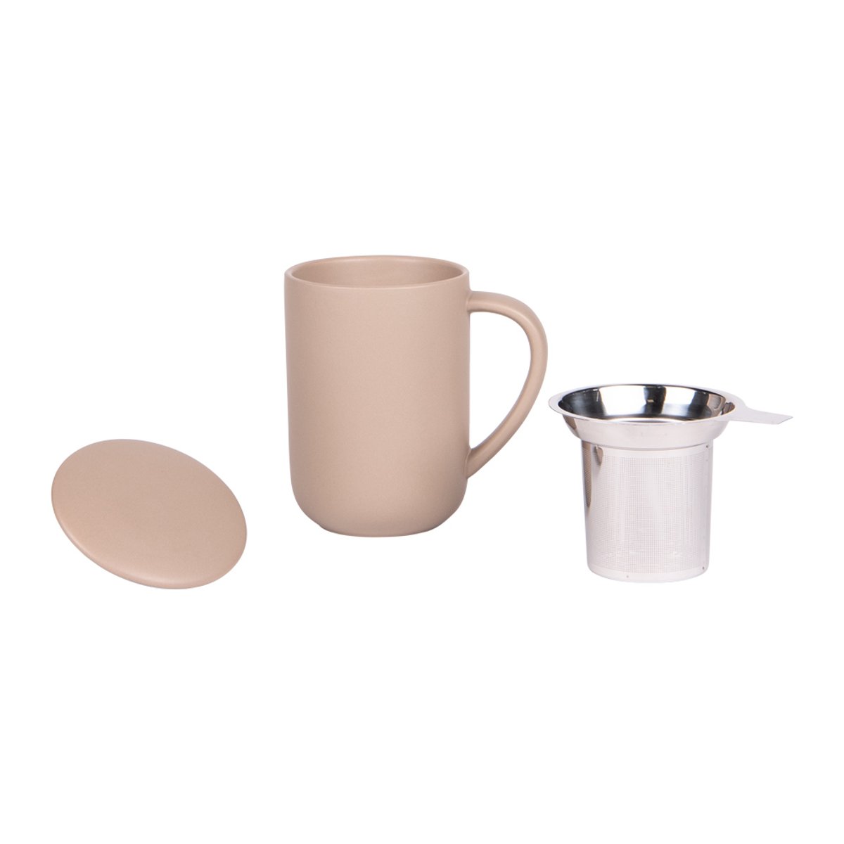 Tisanière Uno mat 47 cl crème / ivoire, TABLE PASSION