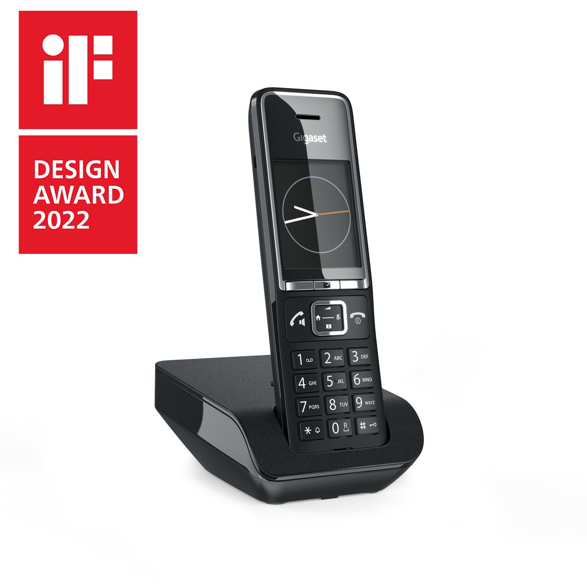 Téléphone sans fil COMFORT 550 NOIR noir, GIGASET
