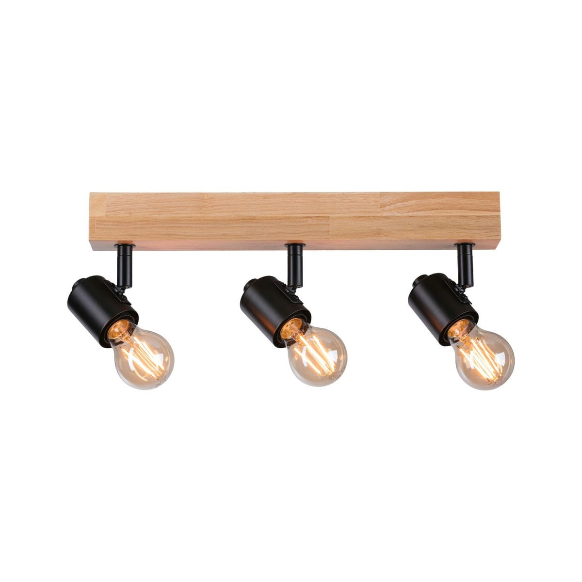 Spot 3 flammes 3 x 20w noir, PAULMANN