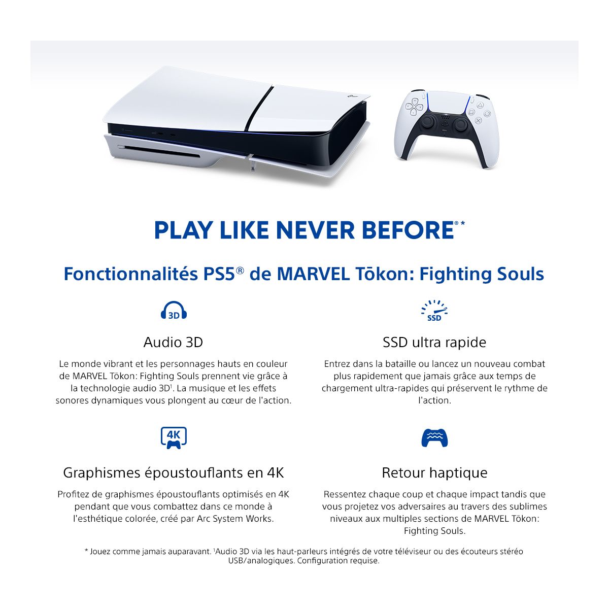 Jeu PS5 MARVEL TOKON FIGHTING SOULS couleur unique, SONY