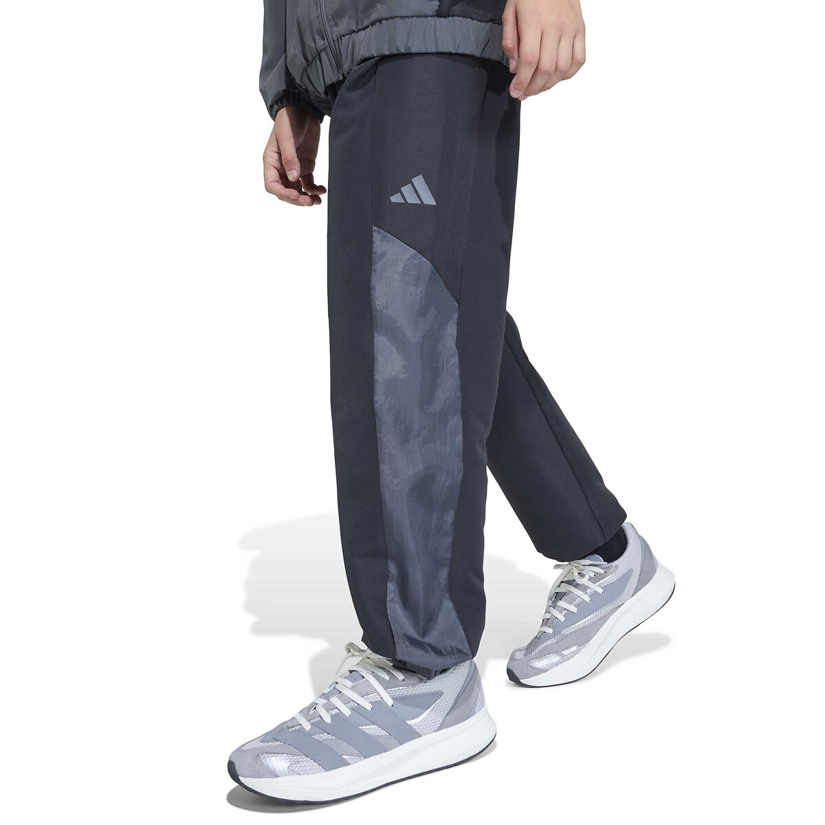 Survêtement en Woven noir/gris, ADIDAS SPORTSWEAR