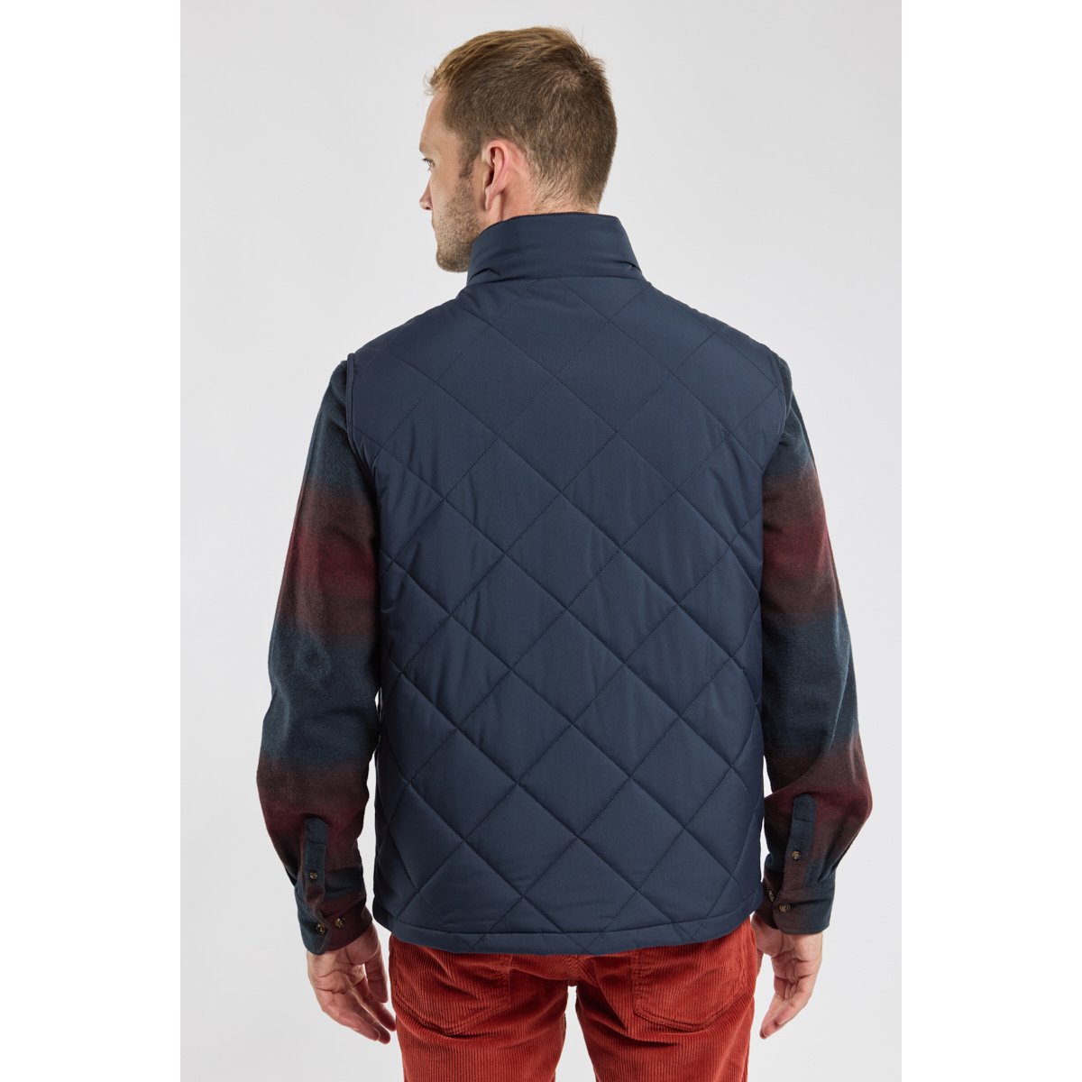 Veste sans manches HELIX navy, BERMUDES