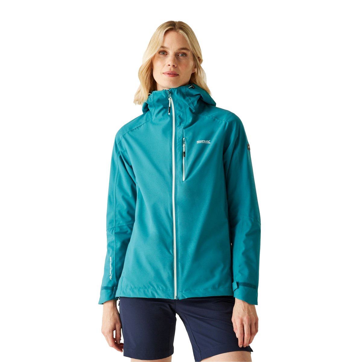 Veste imperméable à capuche BIRCHDALE bleu, REGATTA