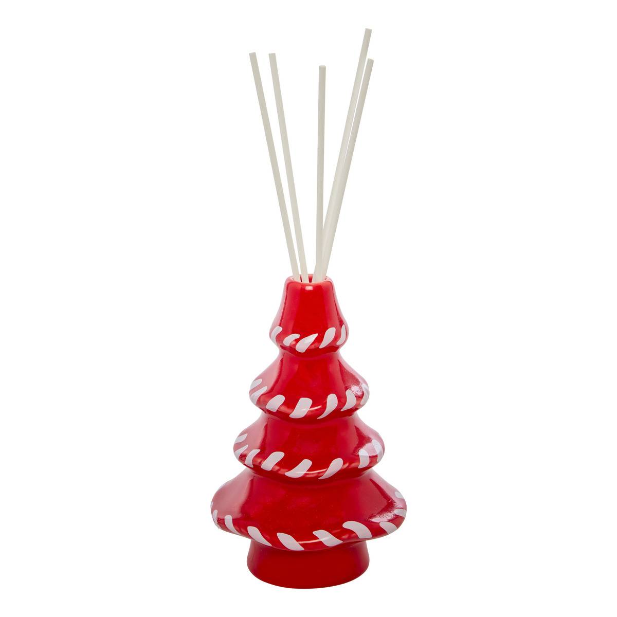 Diffuseur de parfum en céramique sapin 100 ml blanc, FEERIC LIGHTS & CHRISTMAS