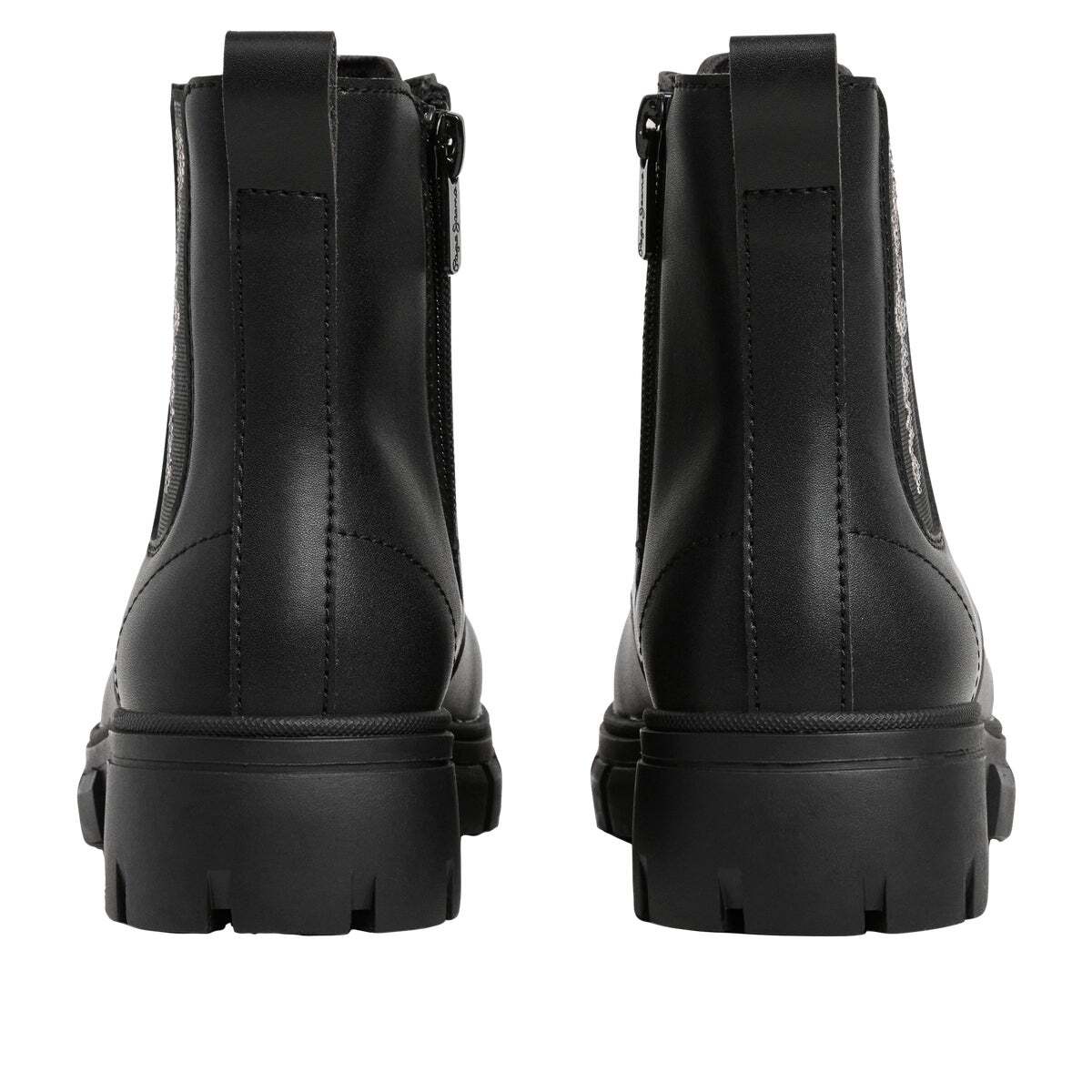 Bottes Avec Logo En Strass noir, PEPE JEANS