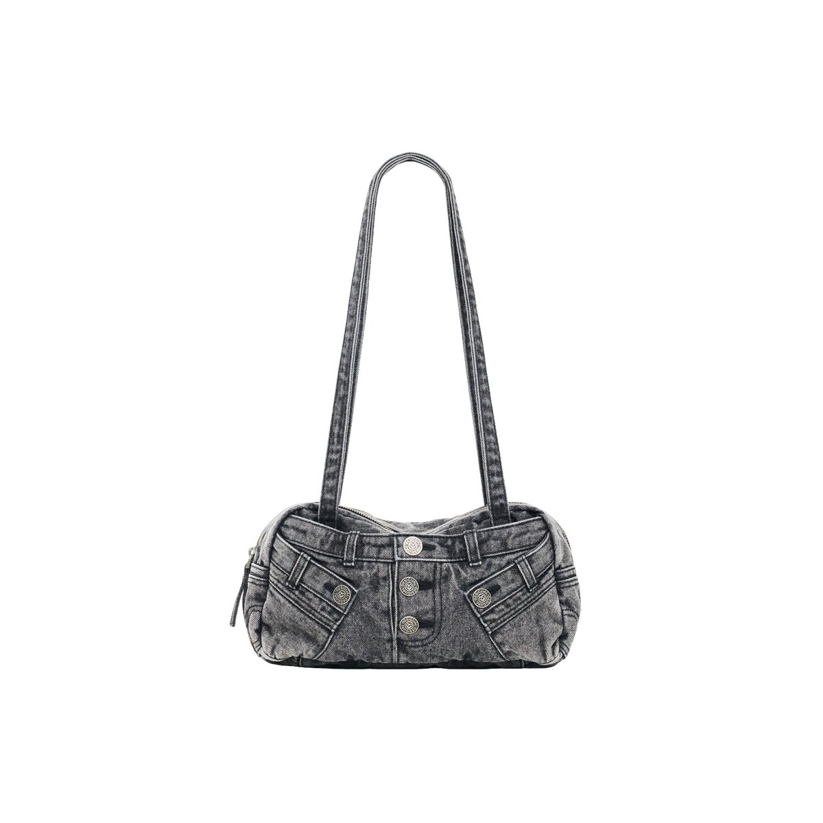grand sac en jean noir, DESIGUAL