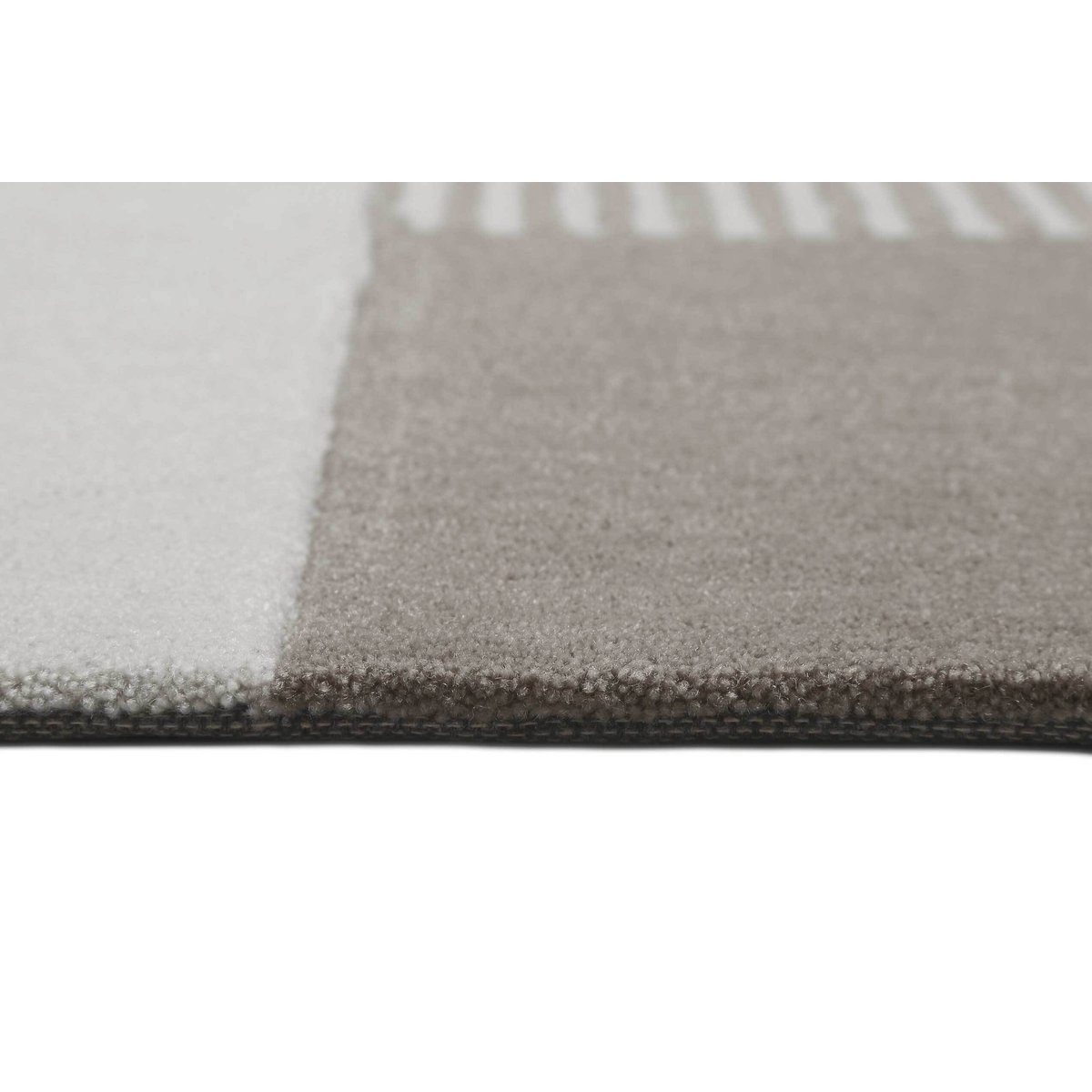 Tapis tufté, motif géométrique en relief , SIMON'S TOWN beige, ESPRIT